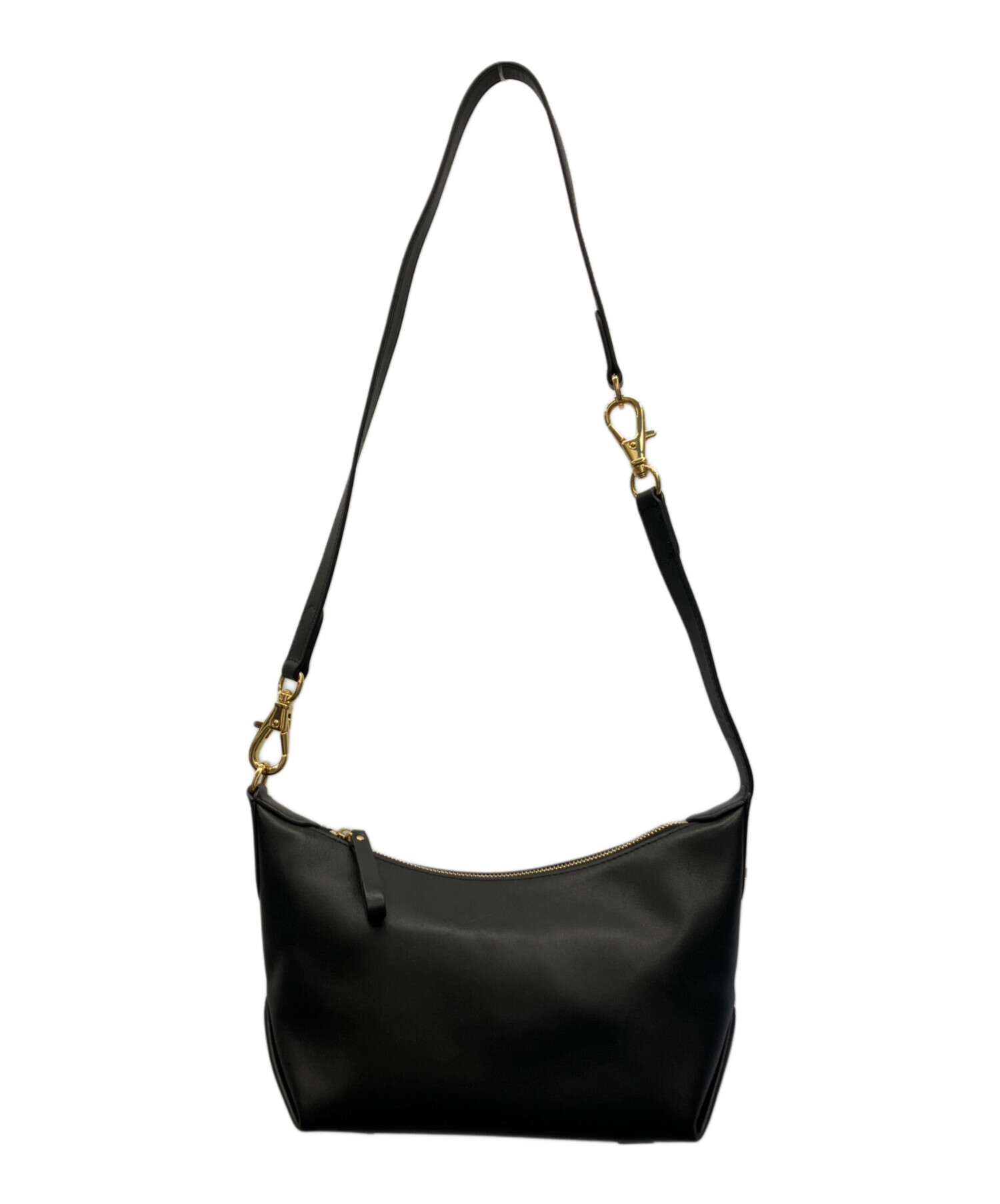 w*o様 ［激レア］ラルフローレン ヴィンテージ ショルダーバッグ レザー ブラ 中古・古着通販】LAUREN RALPH LAUREN (ローレン ラルフ ローレン