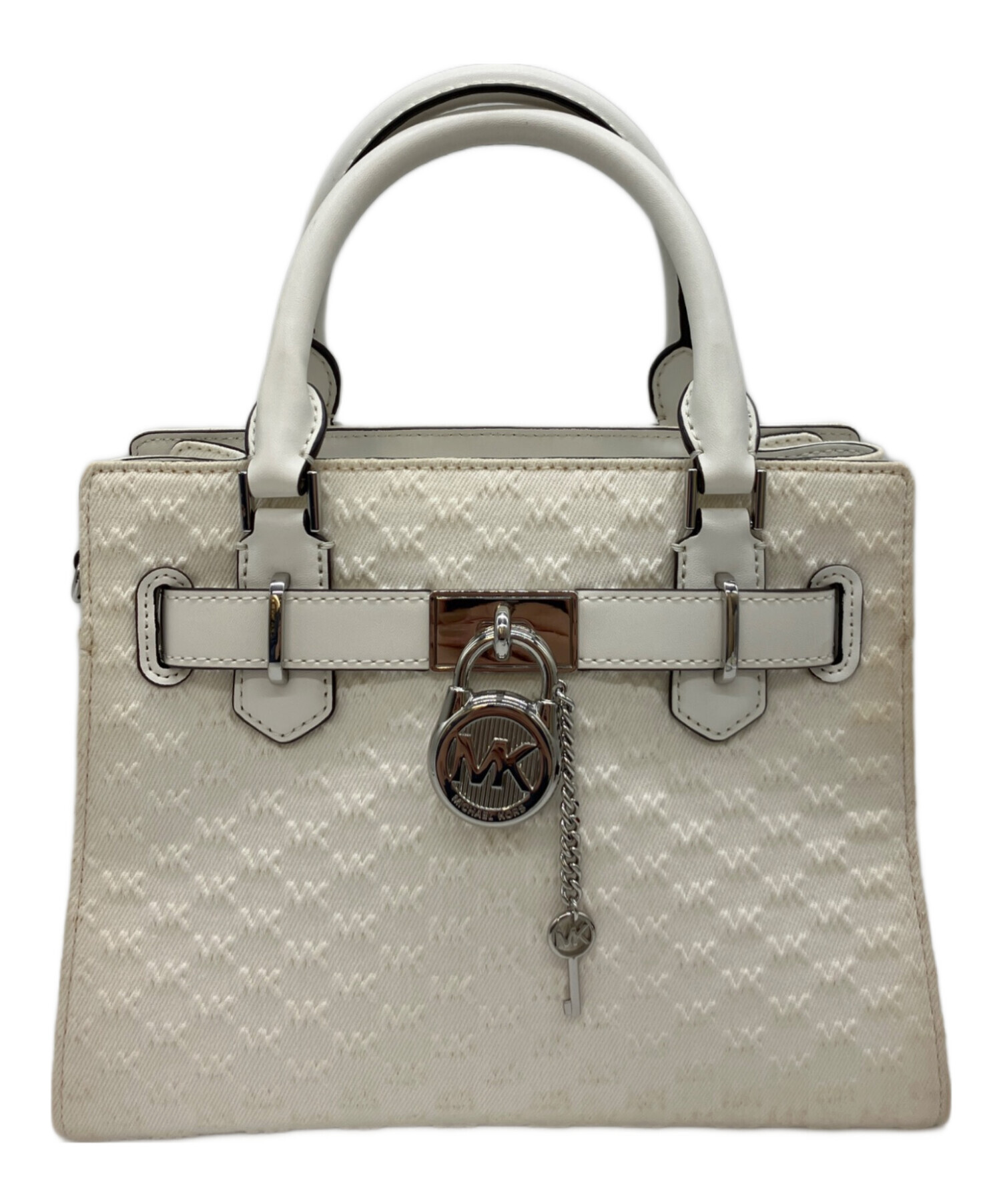 中古・古着通販】MICHAEL KORS (マイケルコース) 2WAYバッグ ホワイト