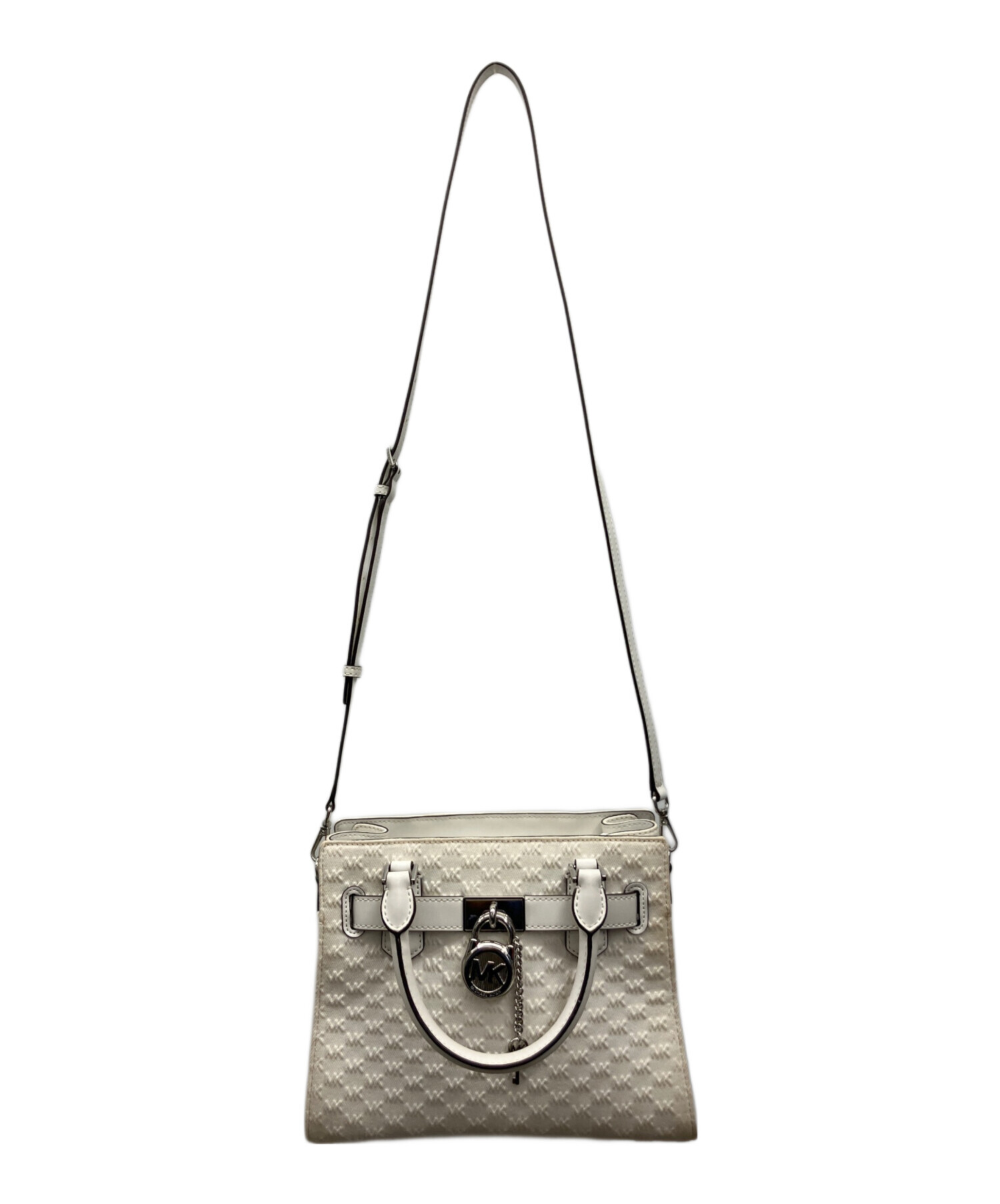中古・古着通販】MICHAEL KORS (マイケルコース) 2WAYバッグ ホワイト