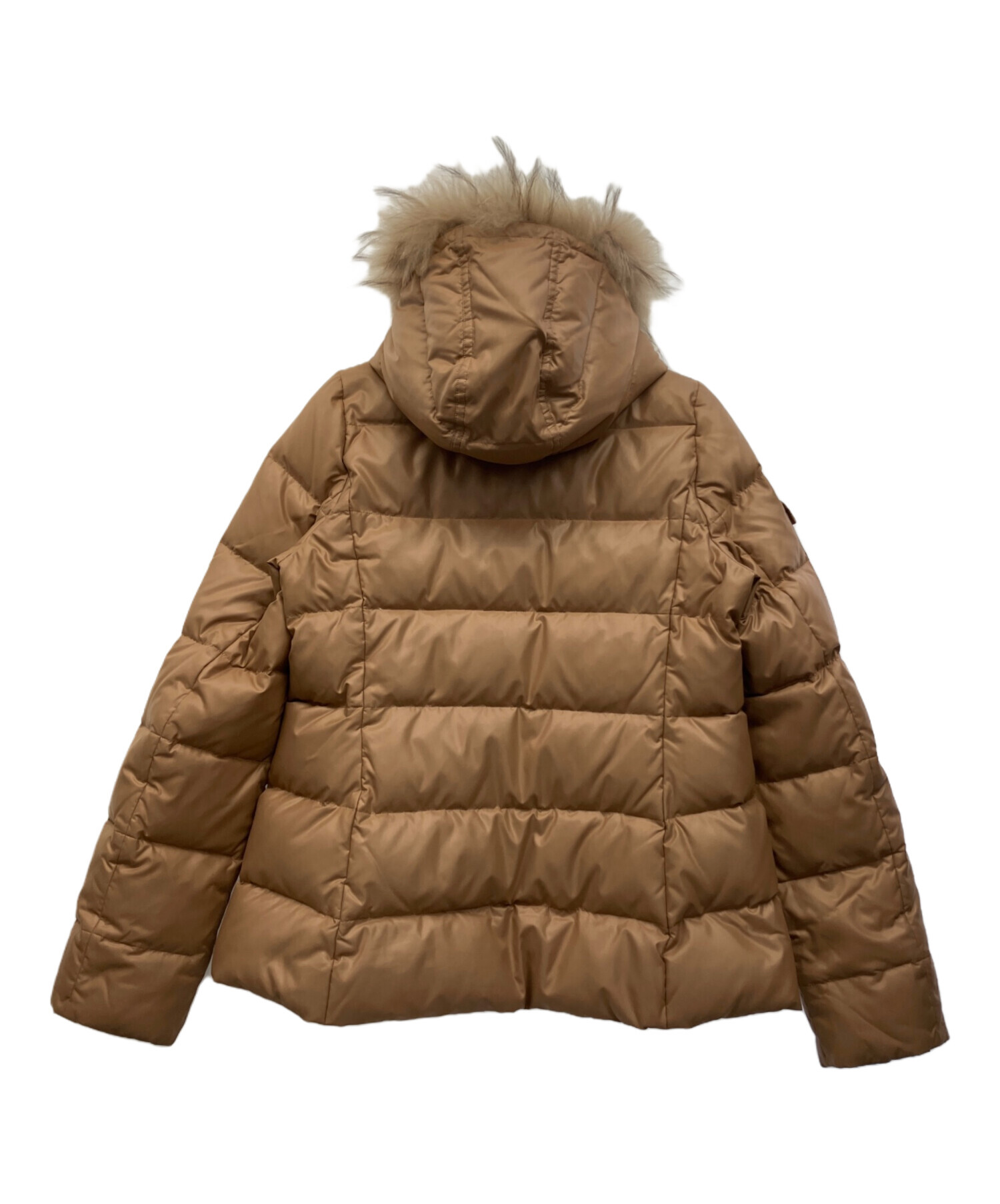 d*2様 BURBERRY BLUE LABEL ダウンジャケット ファー付 3 中古・古着通販】BURBERRY BLUE LABEL (バーバリー ブルー レーベル