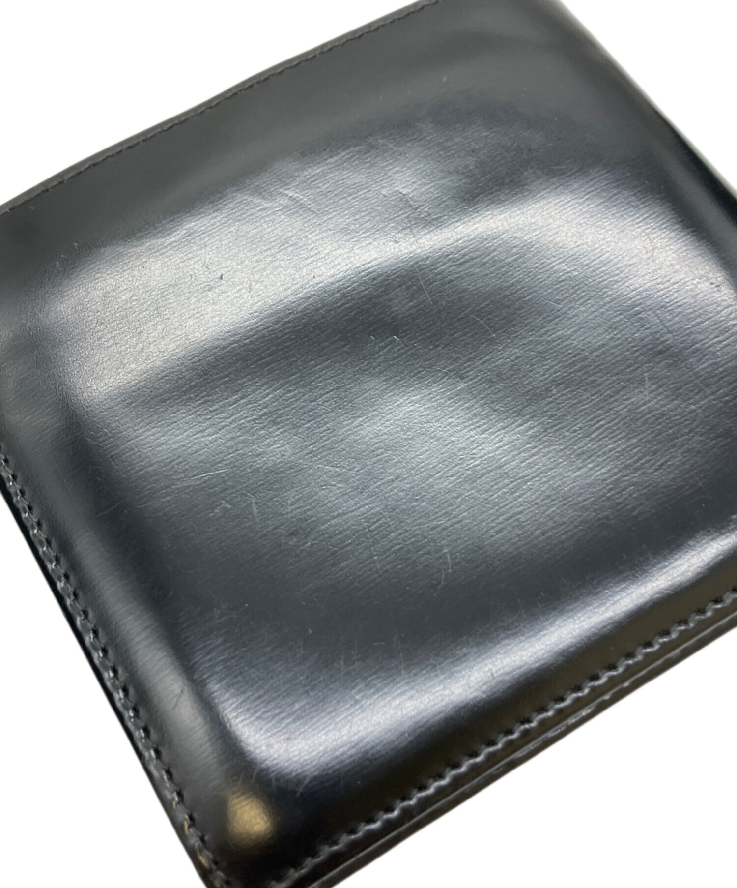 中古・古着通販】Cartier (カルティエ) 2つ折り財布 ブラック
