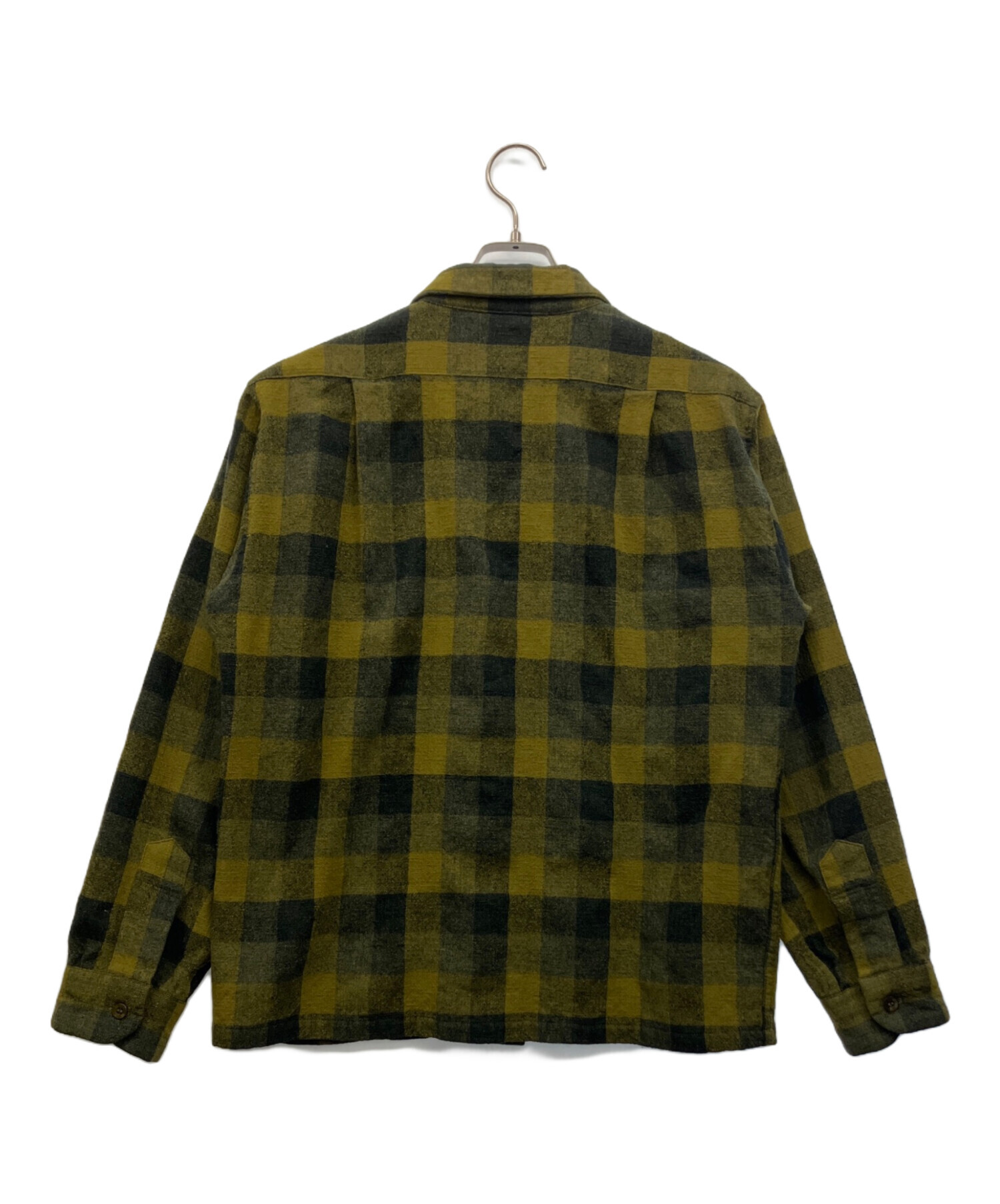 中古・古着通販】TENDERLOIN (テンダーロイン) ネルシャツ グリーン