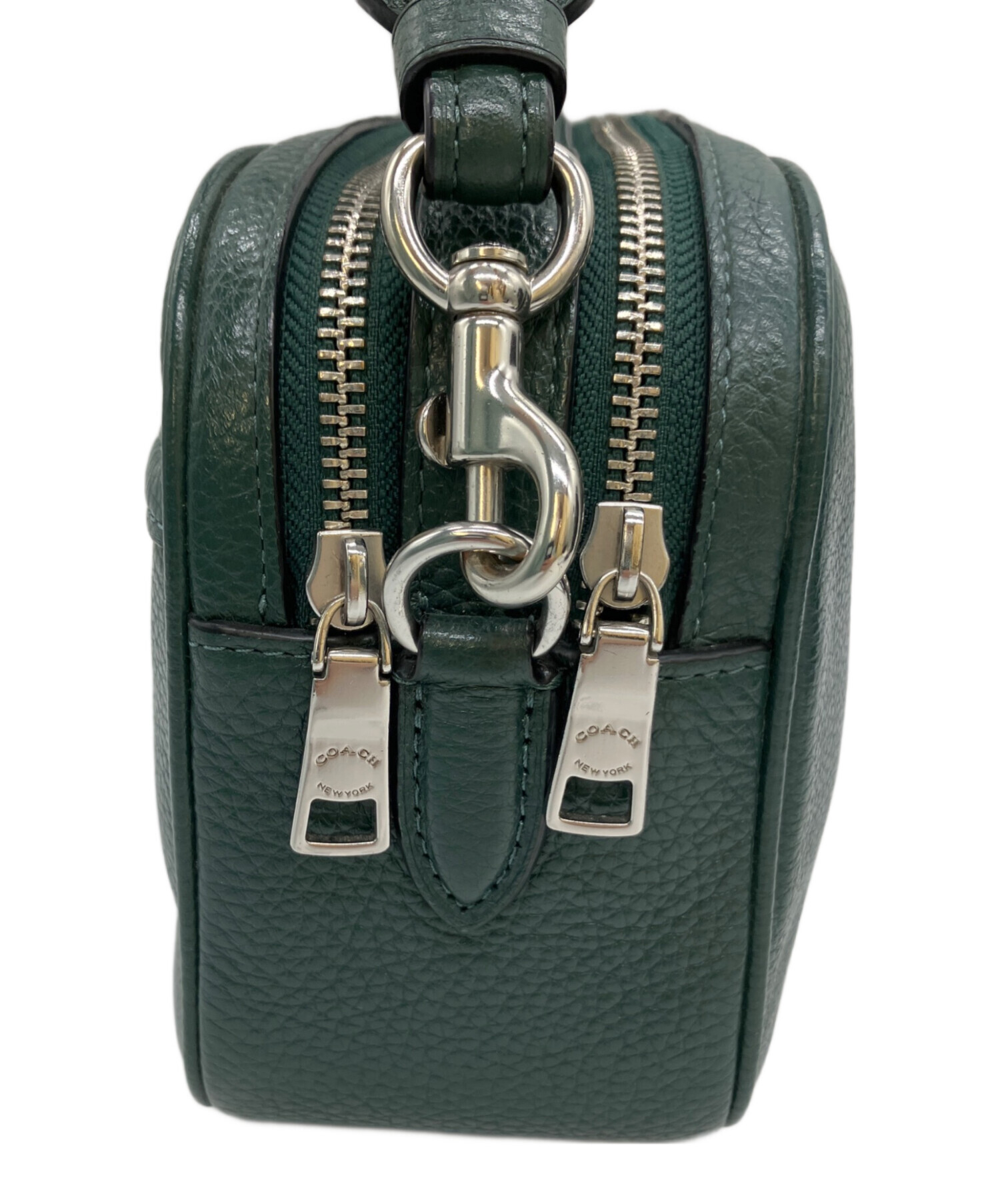 中古・古着通販】COACH (コーチ) ショルダーバッグ グリーン｜ブランド