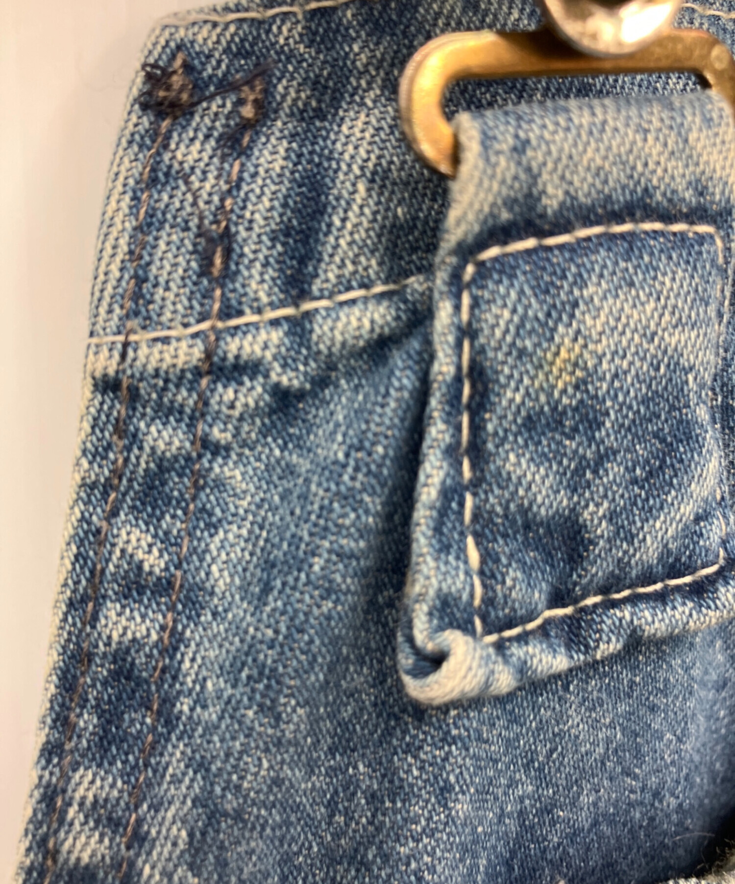 Carhartt デニム オーバーオール インディゴ　34×34 中古・古着通販】CarHartt (カーハート) オーバーオール インディゴ