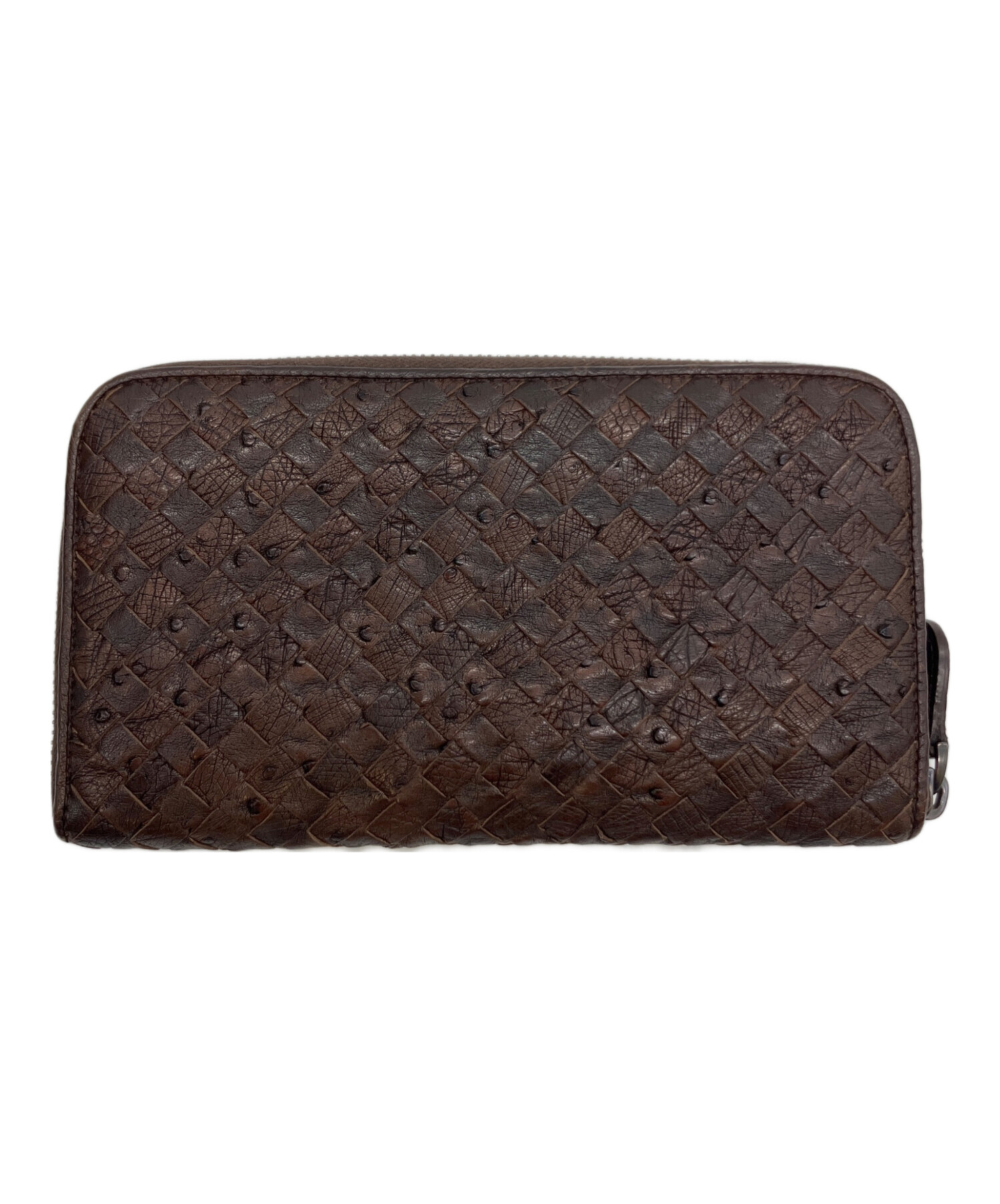 中古・古着通販】BOTTEGA VENETA (ボッテガベネタ) 長財布 ブラウン