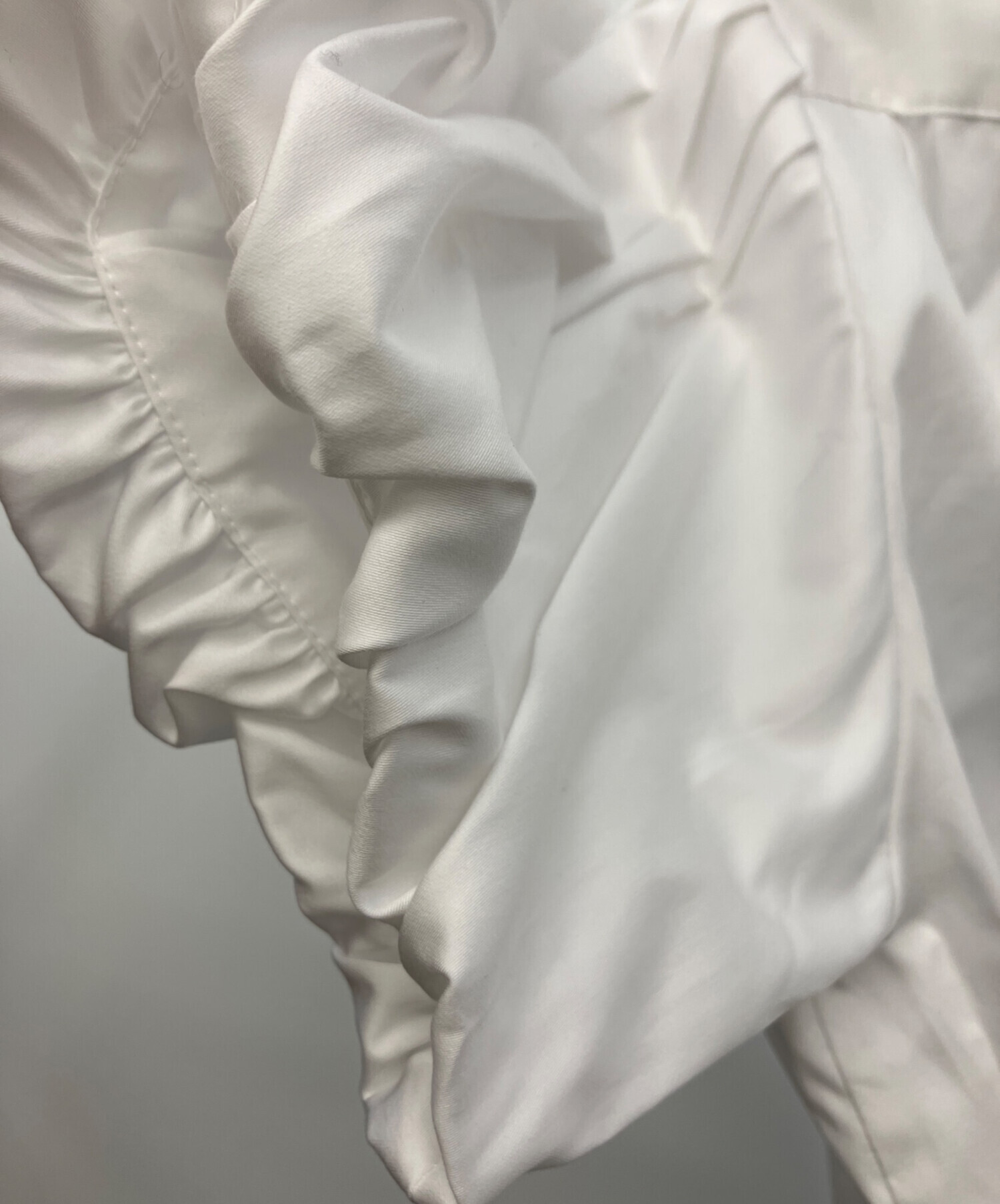 中古・古着通販】YOKO CHAN (ヨーコチャン) 半袖シャツ ホワイト