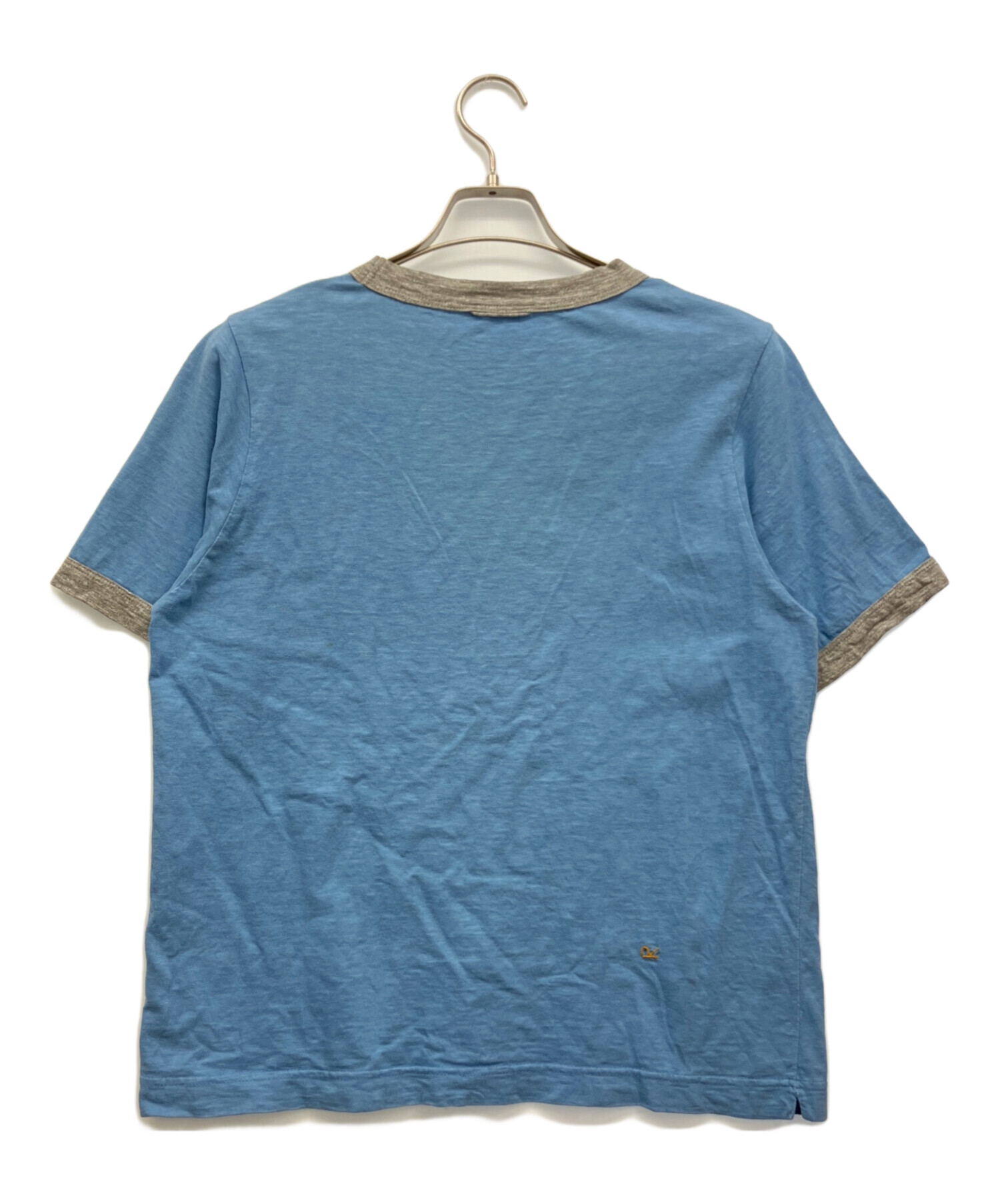 45R 45rpm コットン 半袖 カットソー Tシャツ 水色 中古・古着通販】45R (フォーティファイブ・アール) 半袖カットソー