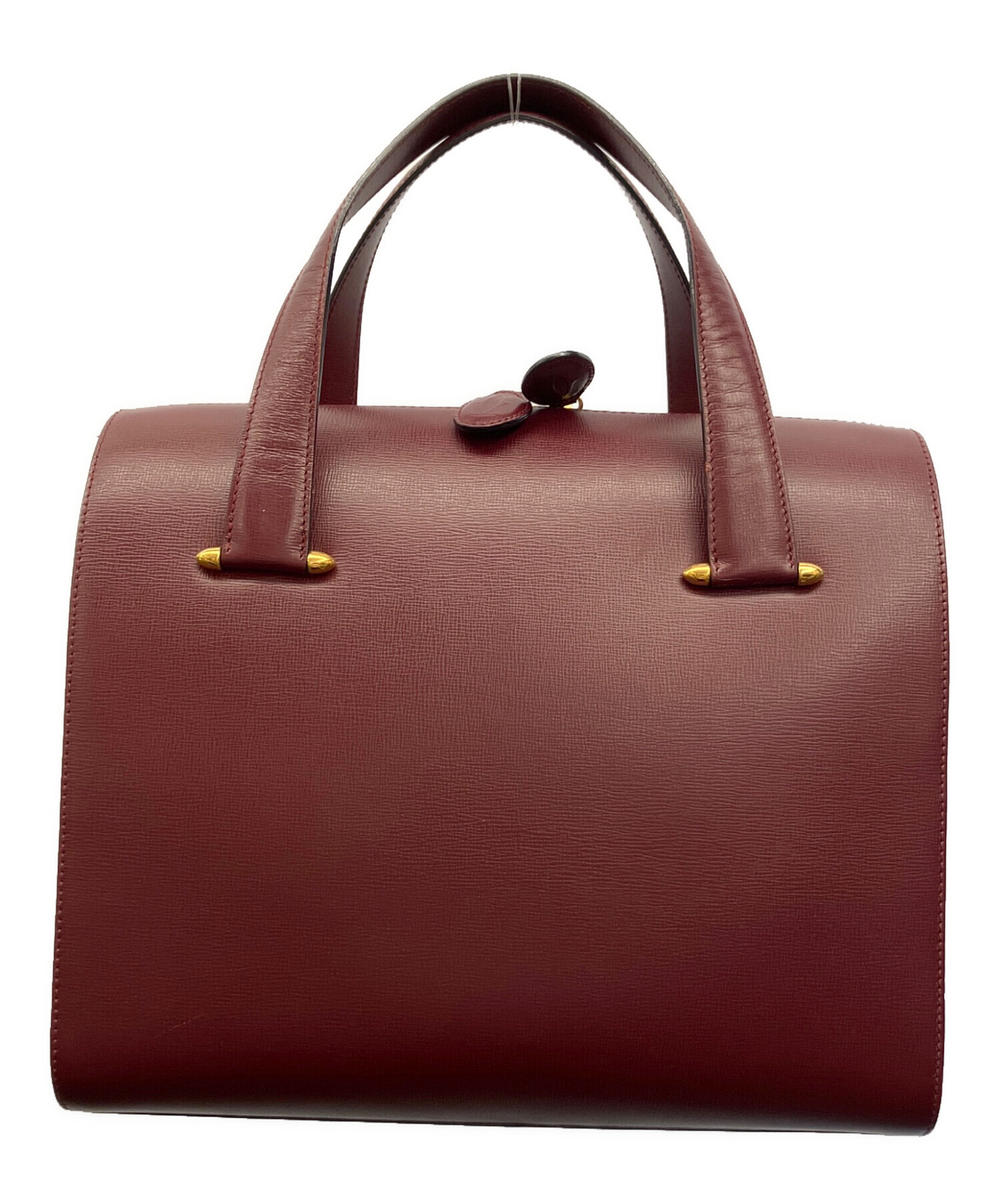 中古・古着通販】Cartier (カルティエ) 2WAYバッグ ボルドー｜ブランド