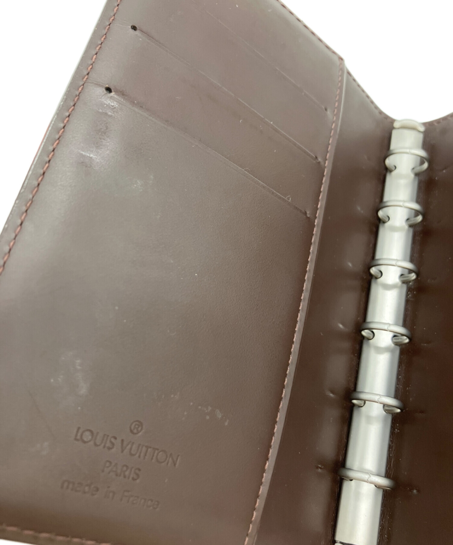 【訳あり】ルイヴィトン　ノート 中古・古着通販】LOUIS VUITTON (ルイ ヴィトン) 手帳カバー ブラウン