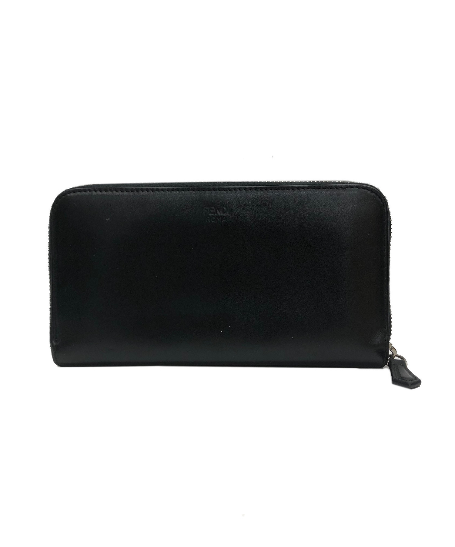 中古・古着通販】FENDI (フェンディ) 長財布 ブラック モンスター 