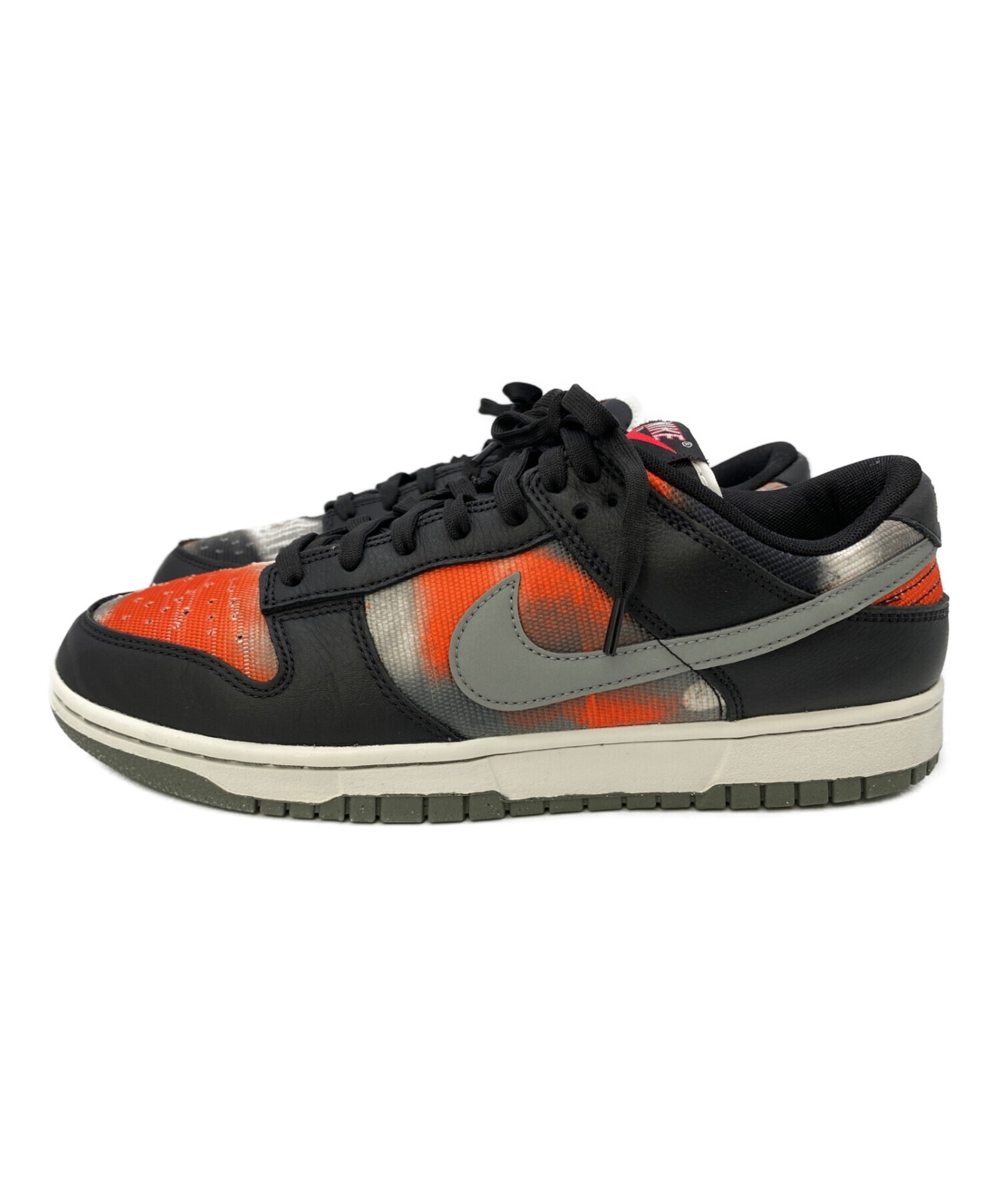 中古・古着通販】NIKE (ナイキ) DUNK LOW RETRO PRM ブラック×オレンジ 