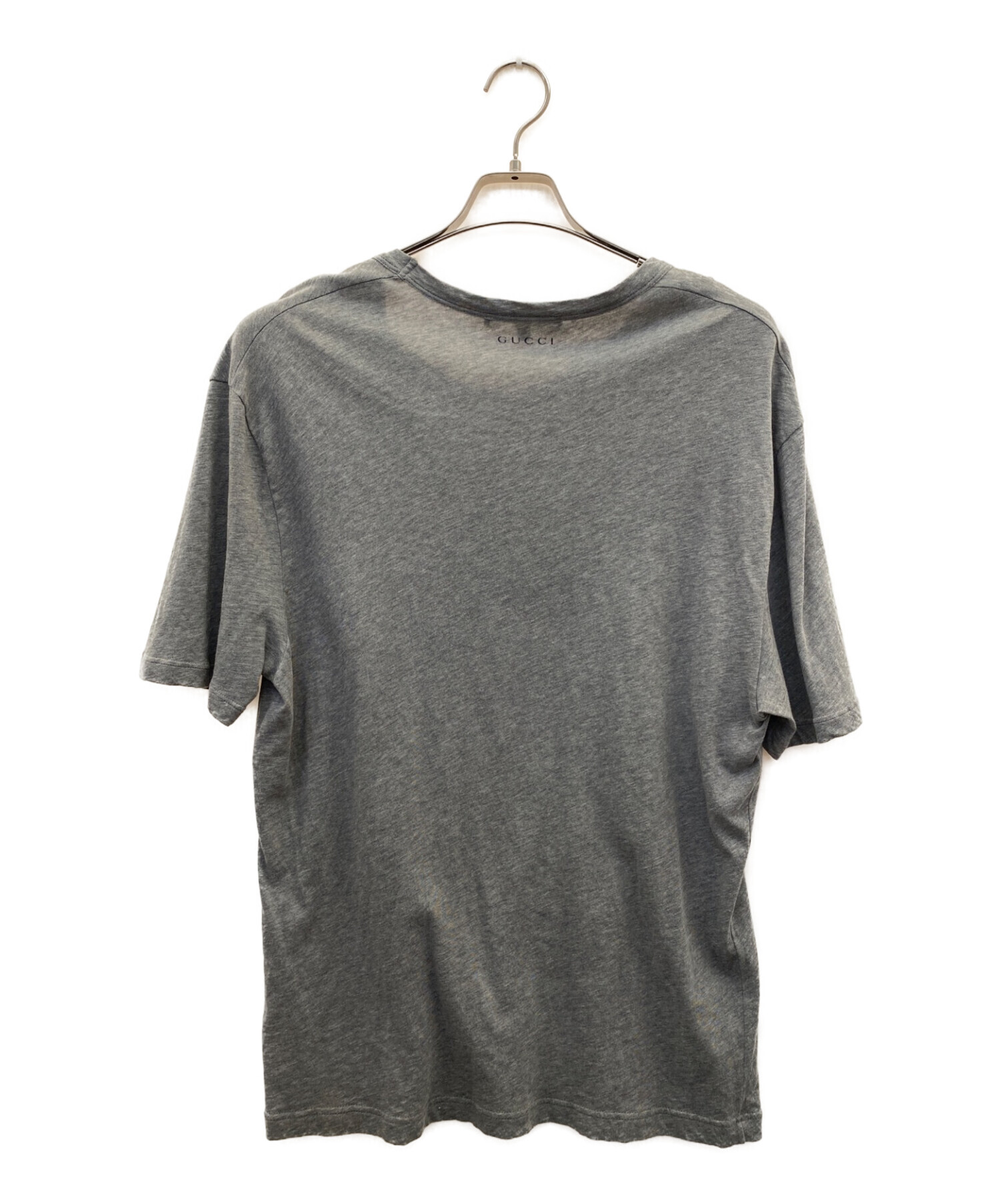 中古・古着通販】GUCCI (グッチ) 半袖カットソー グレー サイズ:L 