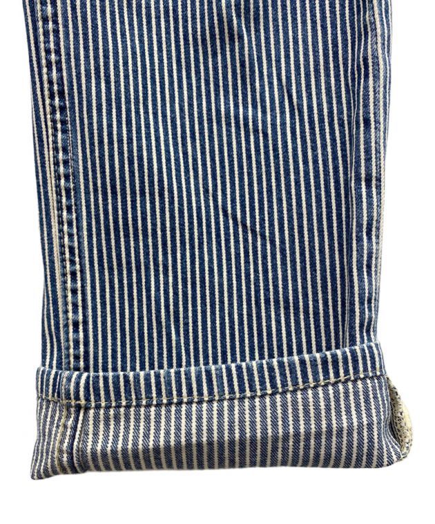 中古・古着通販】LEVI'S (リーバイス) ヒッコリーデニムパンツ ブルー