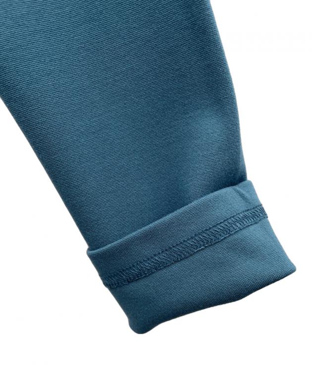 【美品】DIESEL ディーゼル メタリックプリント リブ ワンピース ブルー 中古・古着通販】DIESEL (ディーゼル) ワンピース ブルー サイズ:L
