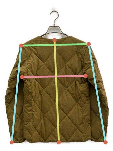 THE NORTH FACE キルティングジャケット オリーブ　130 82_1.jpg