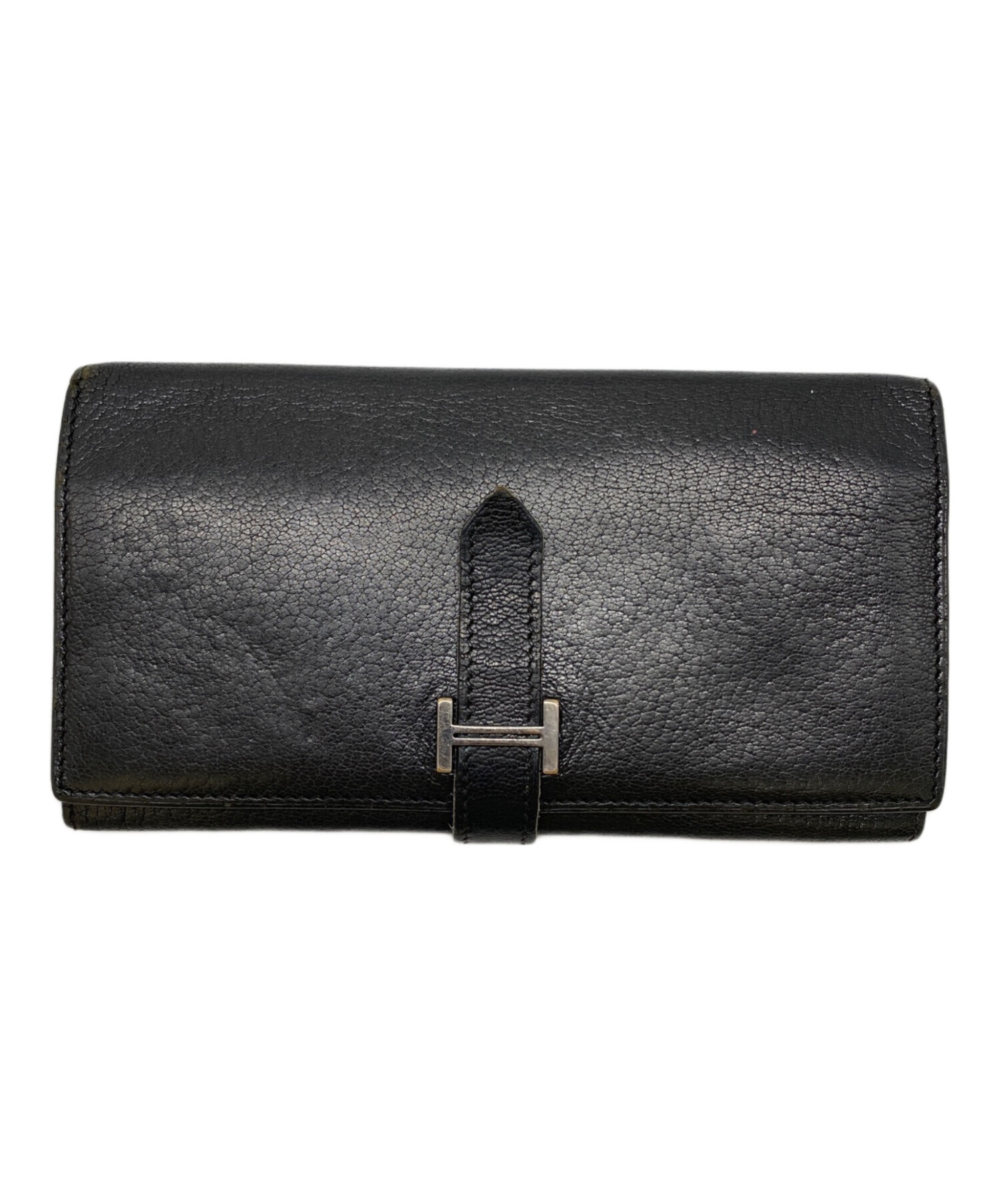 中古・古着通販】HERMES (エルメス) 長財布 ブラック｜ブランド・古着