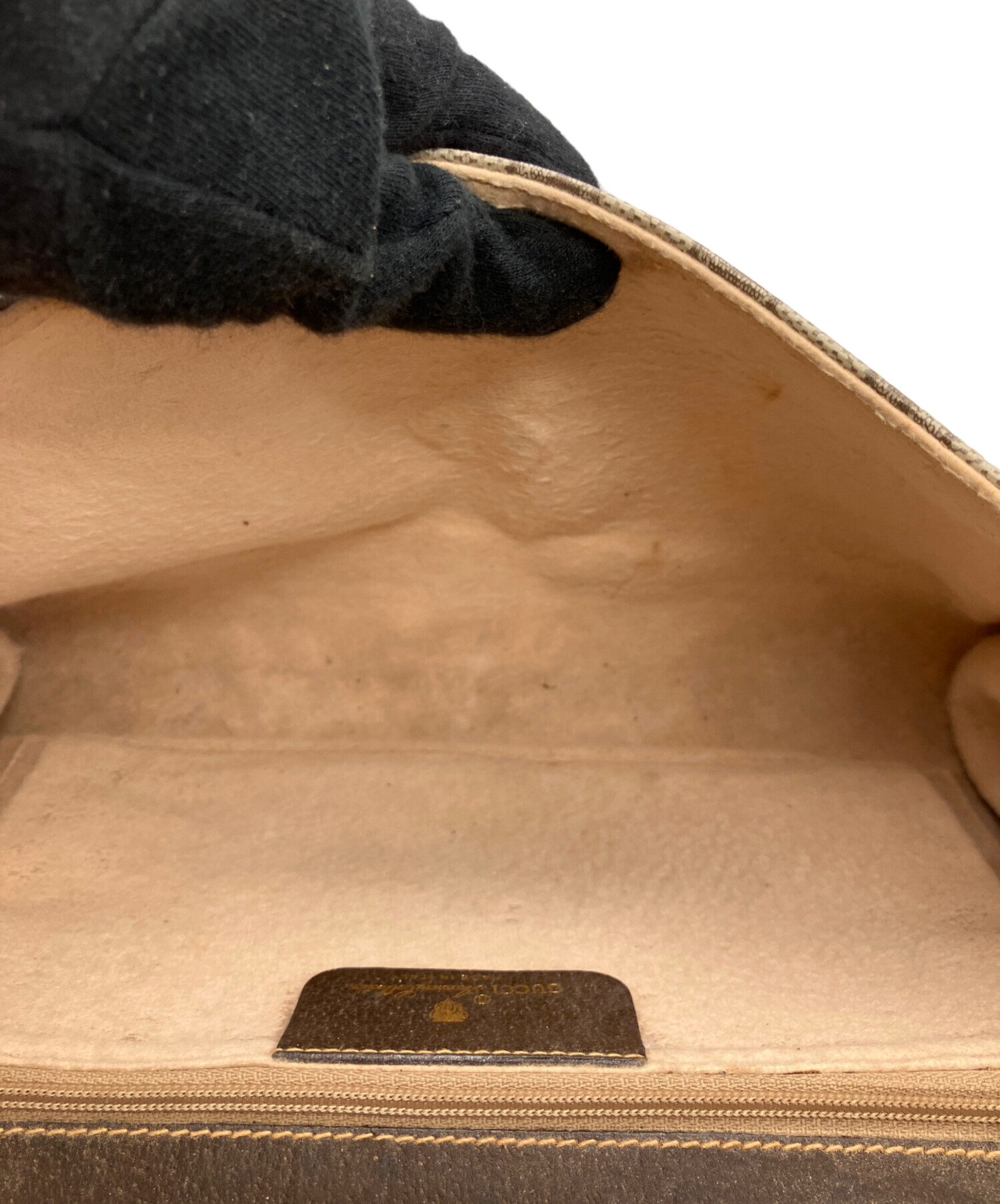 中古・古着通販】GUCCI (グッチ) ショルダーバッグ ベージュ×ブラウン