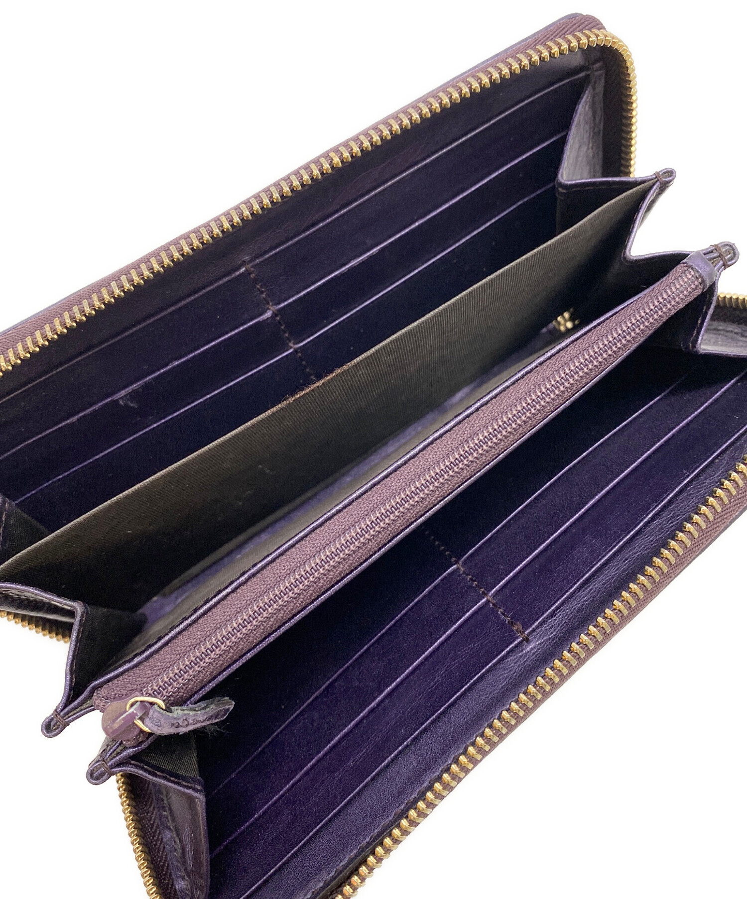 グッチシマ 203550・534563 パープル長財布 グッチシマ 203550・534563