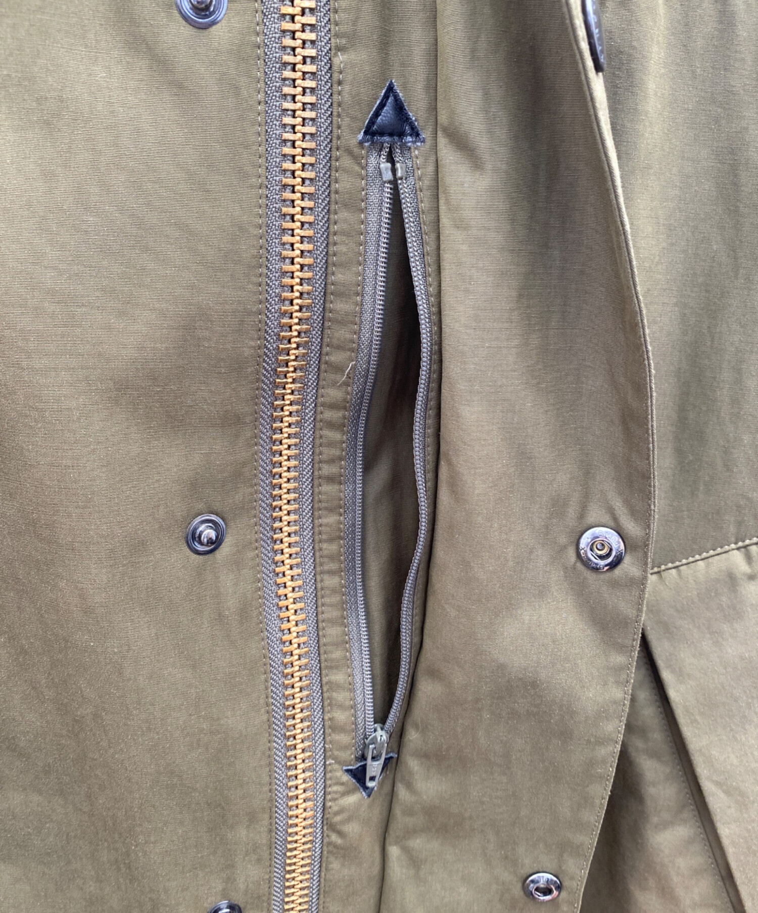 中古・古着通販】Barbour (バブアー) フーデッドジャケット オリーブ