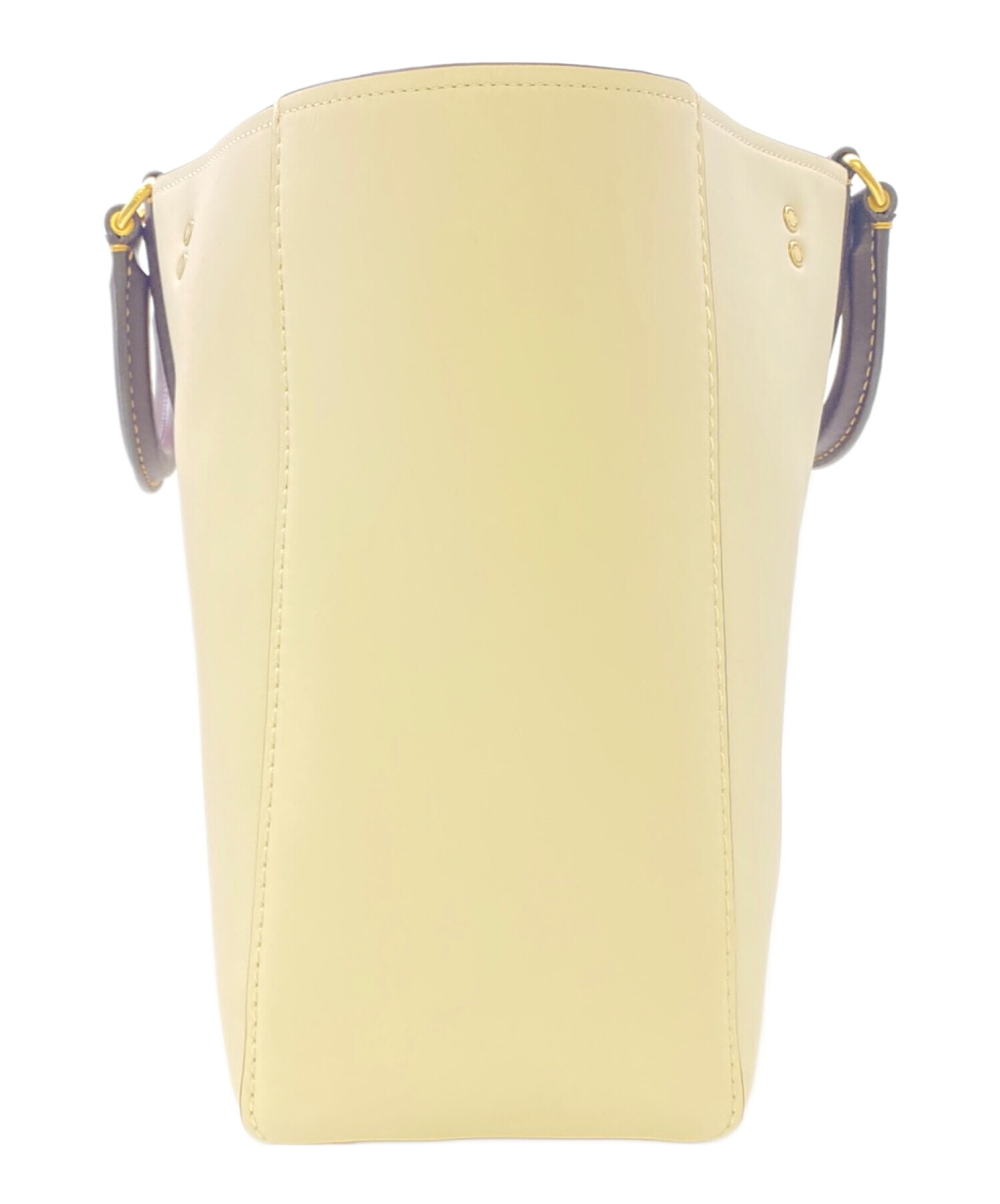 中古・古着通販】COACH (コーチ) トートバッグ ベージュ×ブラウン 