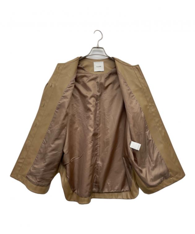 中古・古着通販】CLANE (クラネ) VOLUME SLEEVE LEATHER BLOUSON