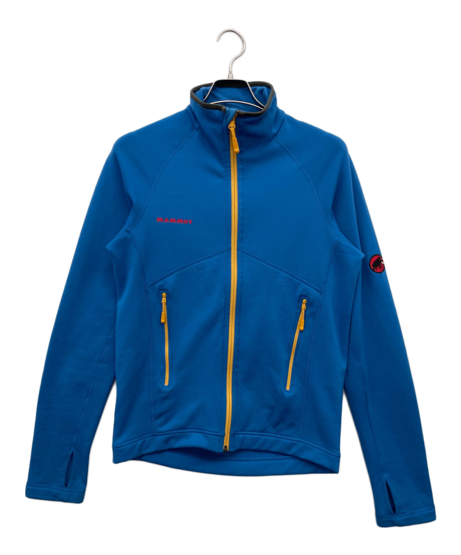 中古・古着通販】MAMMUT (マムート) フリースジャケット ブルー 中古・古着通販】MAMMUT (マムート) フリースジャケット ブルー