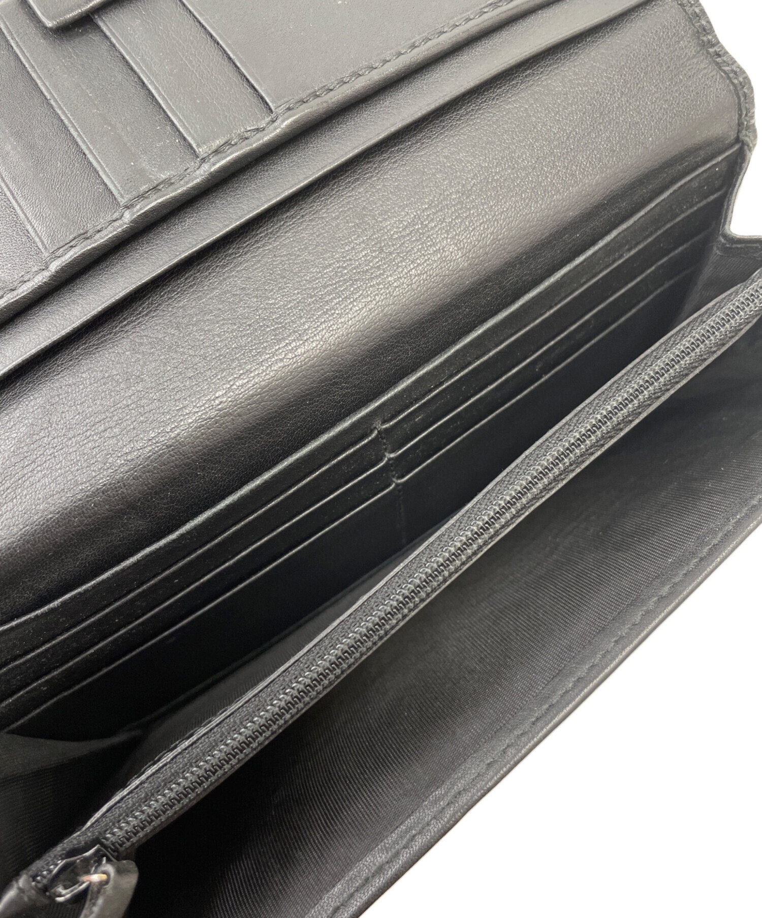 【新品未使用】GUCCI ブラック 長財布 中古・古着通販】GUCCI (グッチ) 長財布 ブラック｜ブランド・古着通販