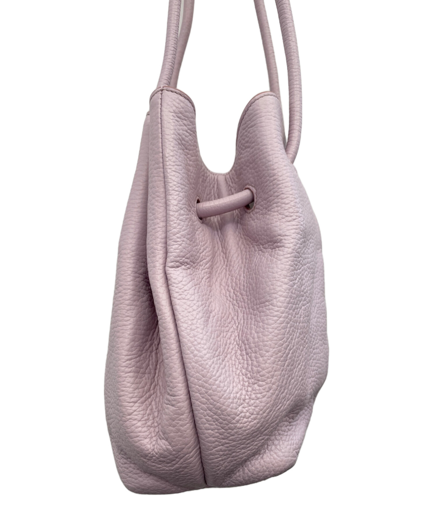 中古・古着通販】JIL SANDER (ジルサンダー) 巾着レザートートバッグ