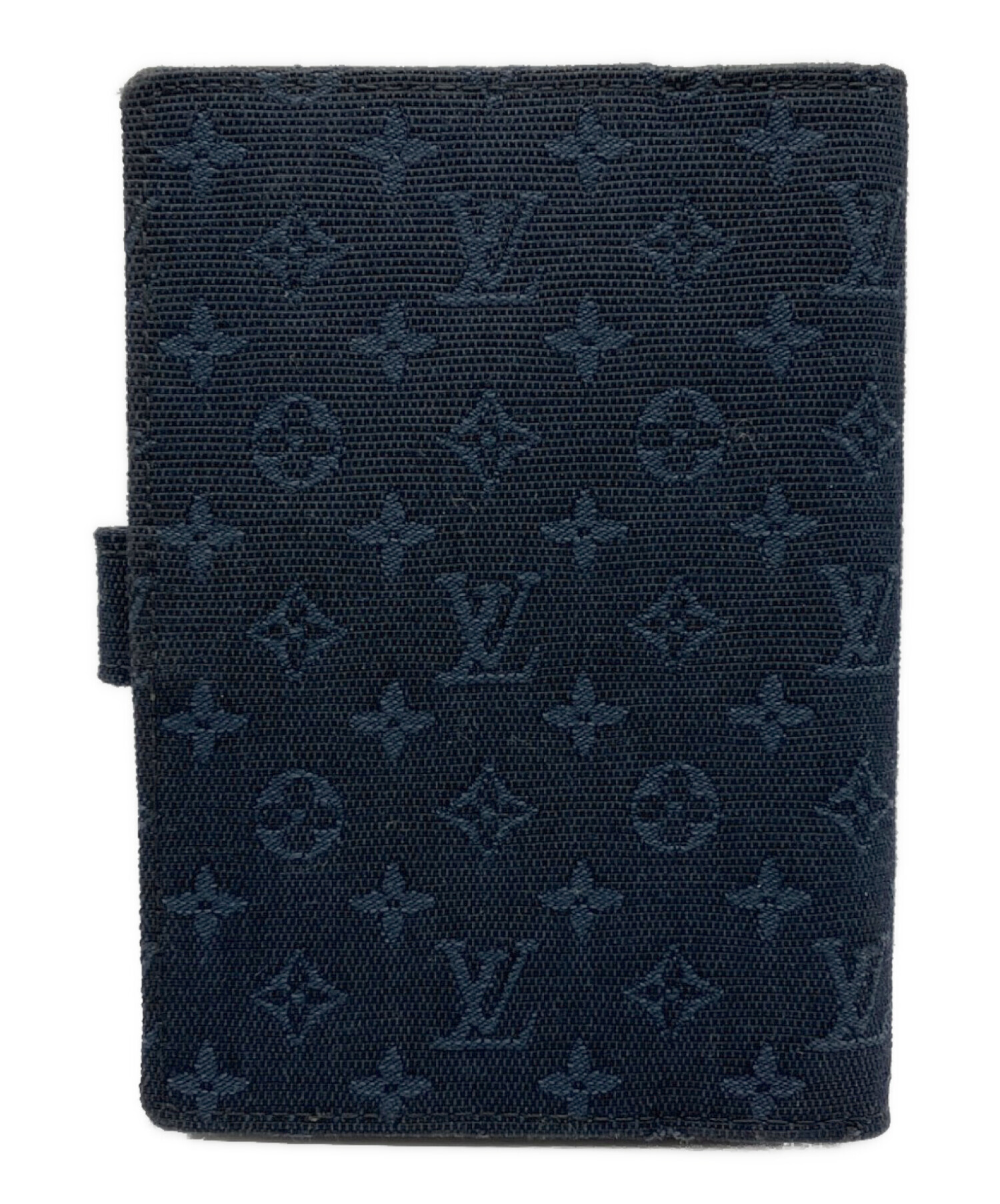 中古・古着通販】LOUIS VUITTON (ルイ ヴィトン) 手帳カバー ネイビー 