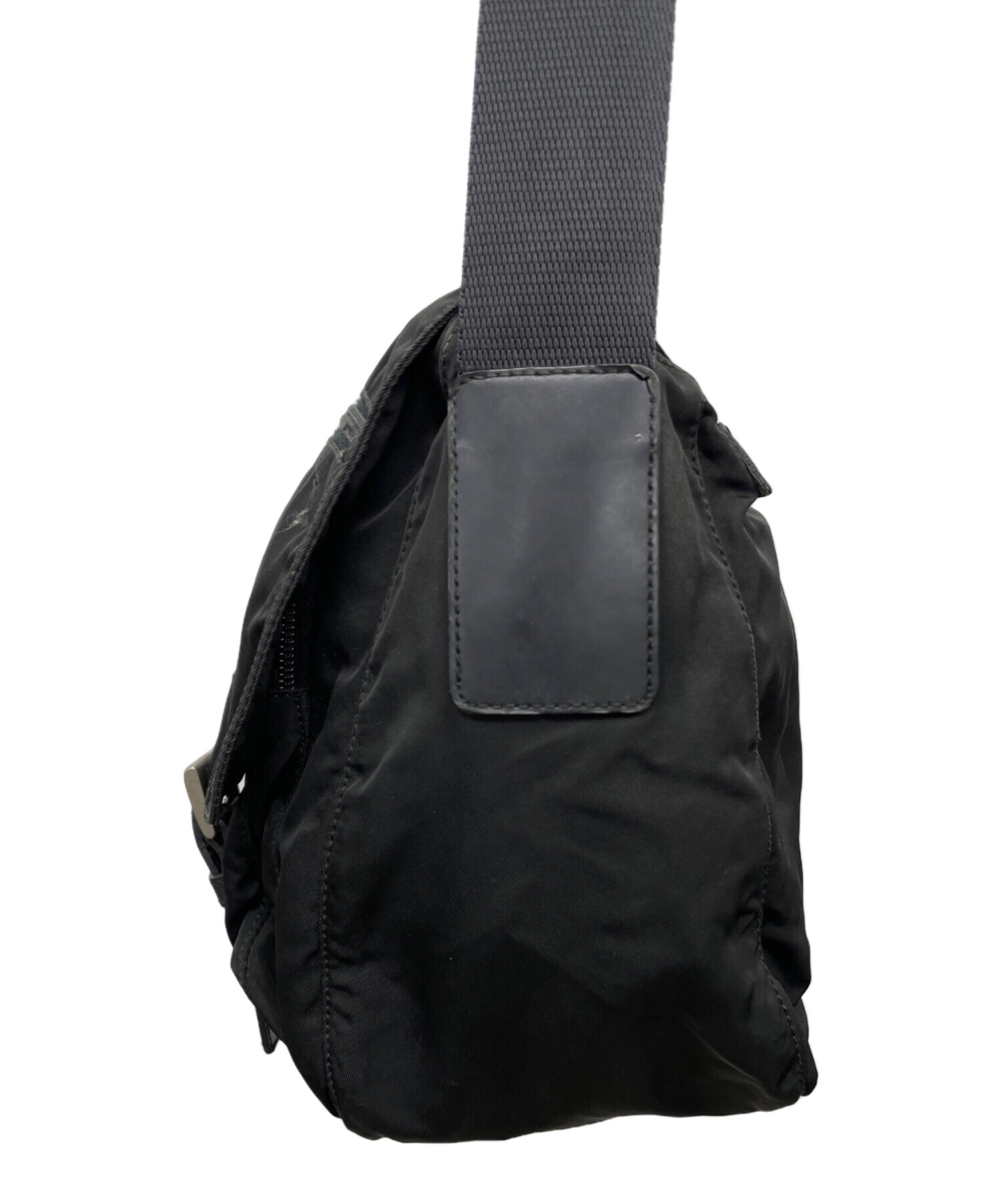 中古・古着通販】PRADA (プラダ) ショルダーバッグ ブラック｜ブランド 