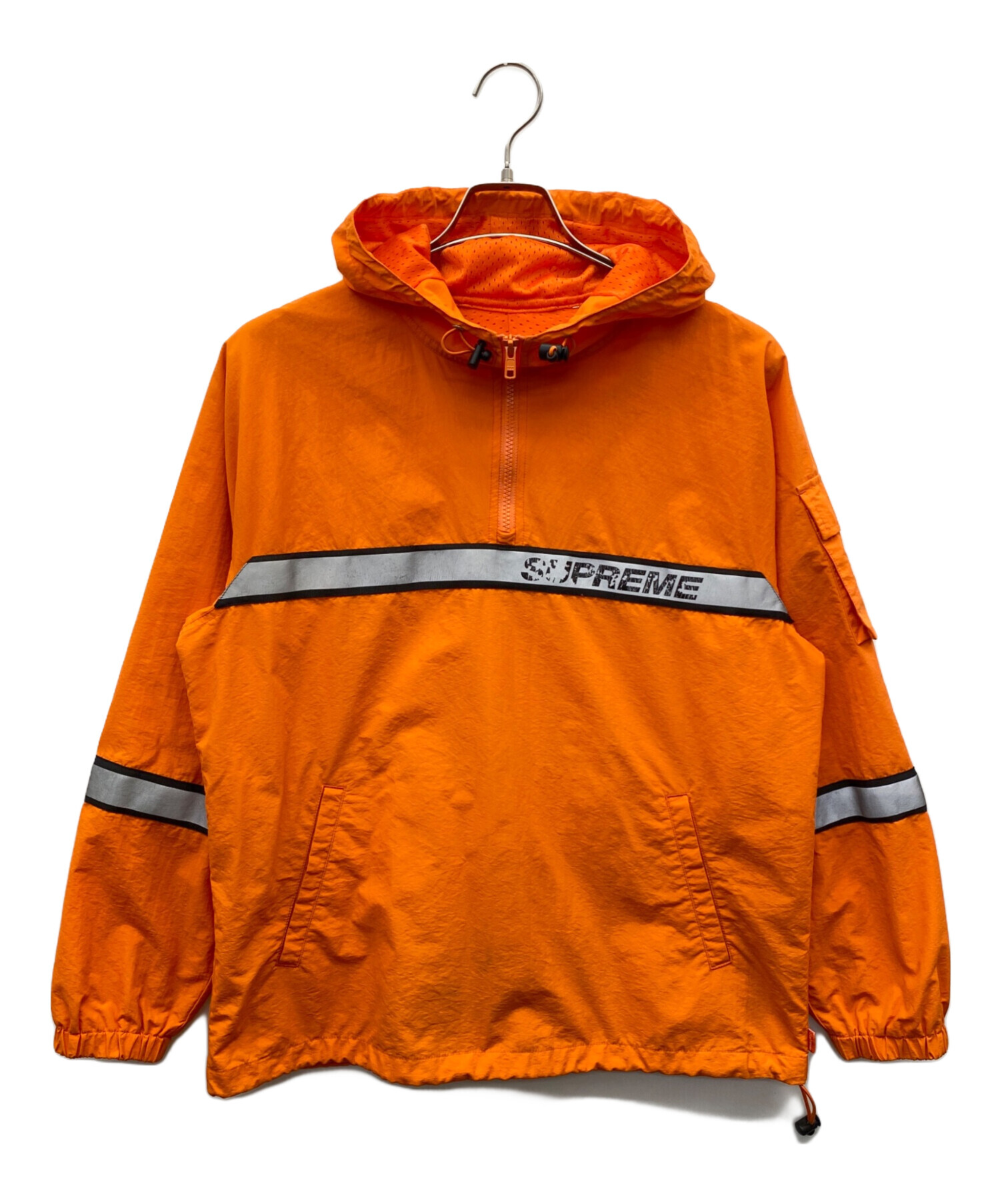 中古・古着通販】SUPREME (シュプリーム) アノラックパーカー オレンジ