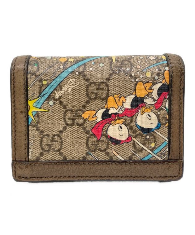 GUCCI ディズニー　財布 中古・古着通販】GUCCI (グッチ) DISNEY (ディズニー) 2つ折り財布