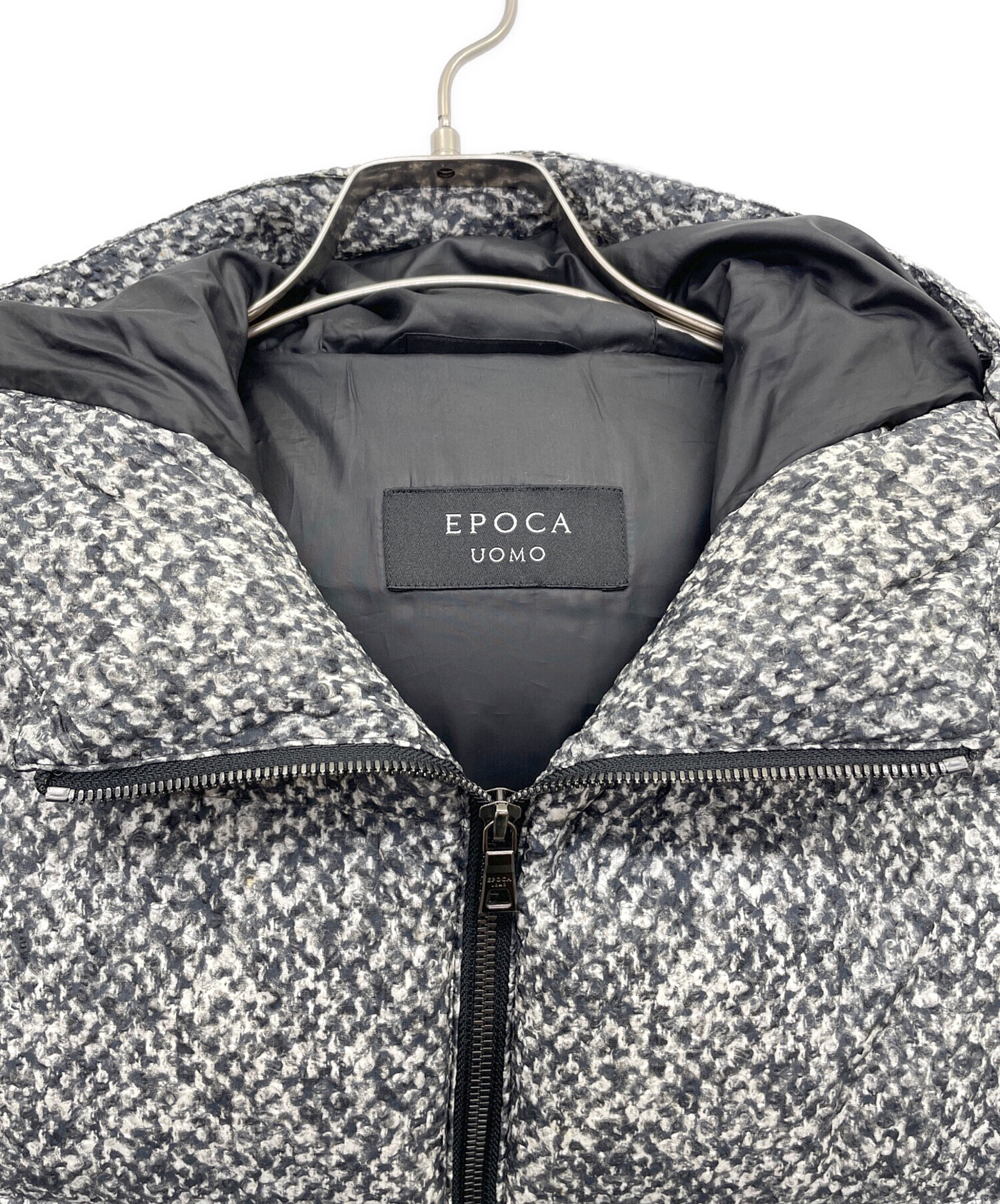 中古・古着通販】EPOCA UOMO (エポカ ウォモ) ダウンベスト グレー 