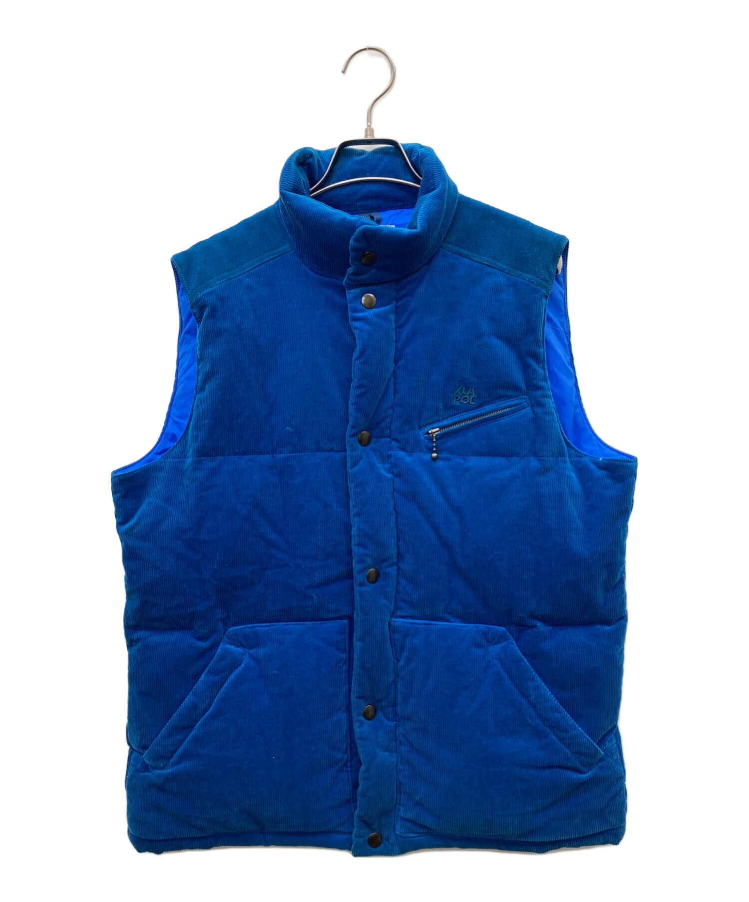 中古・古着通販】X-LARGE (エクストララージ) ダウンベスト ブルー