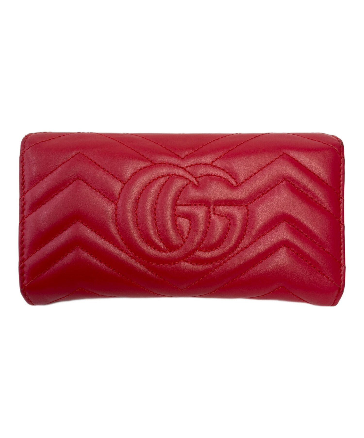 GUCCI 長財布 レッド