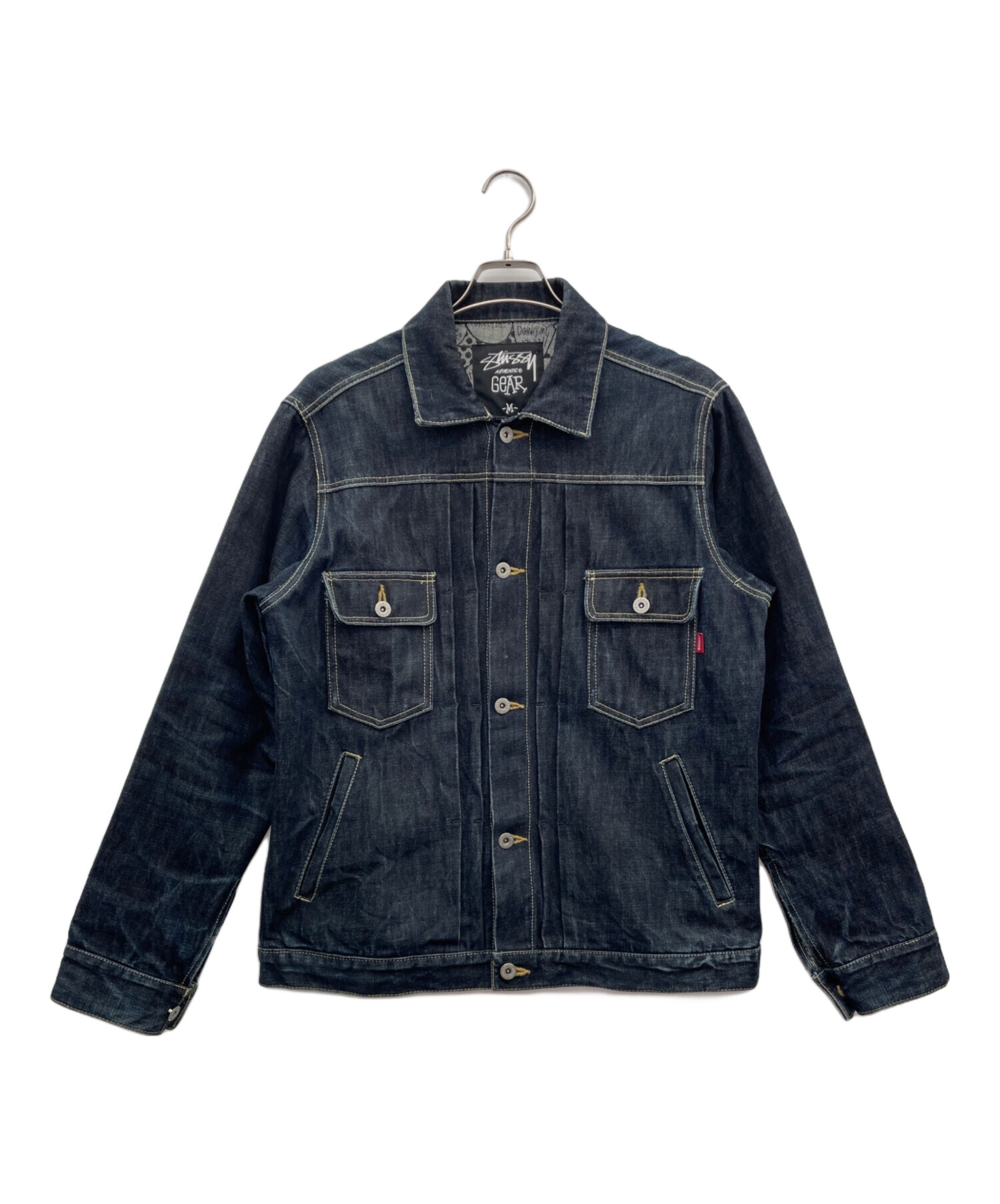 中古・古着通販】stussy (ステューシー) デニムジャケット インディゴ