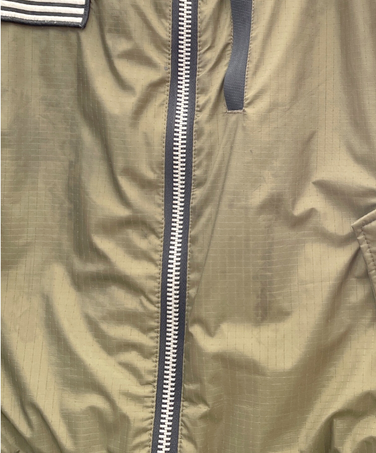 中古・古着通販】VANSON (バンソン) MA-1ジャケット オリーブ サイズ 