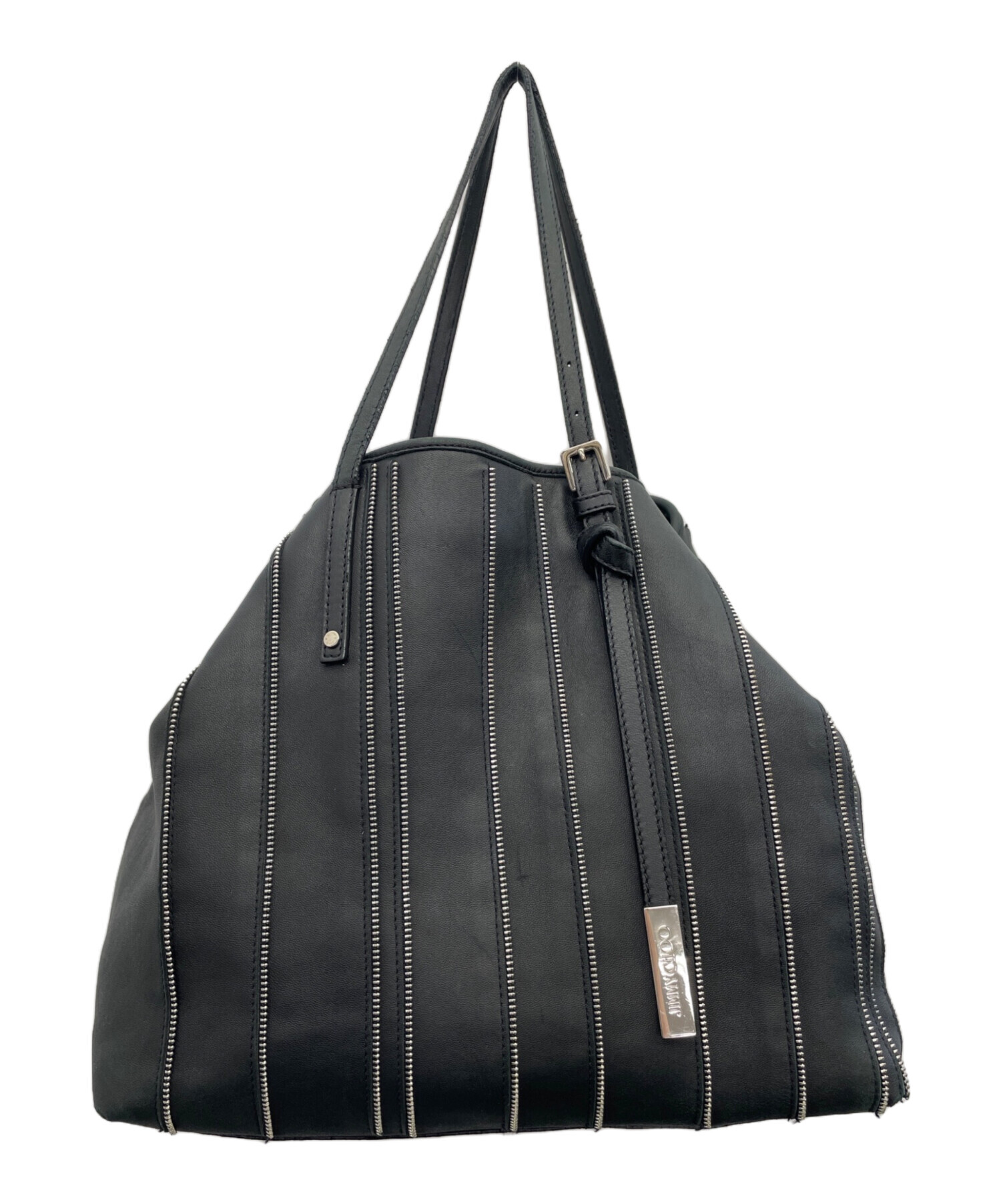 中古・古着通販】JIMMY CHOO (ジミーチュウ) レザートートバッグ 