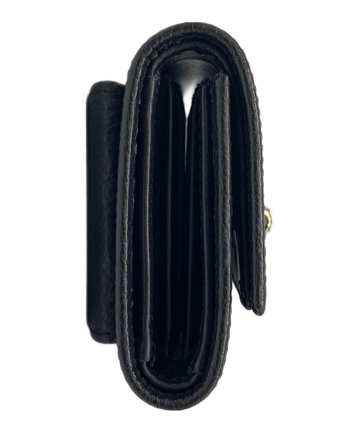 中古・古着通販】EUROKENVY (ユーロケンビー) 3つ折り財布 ブラック