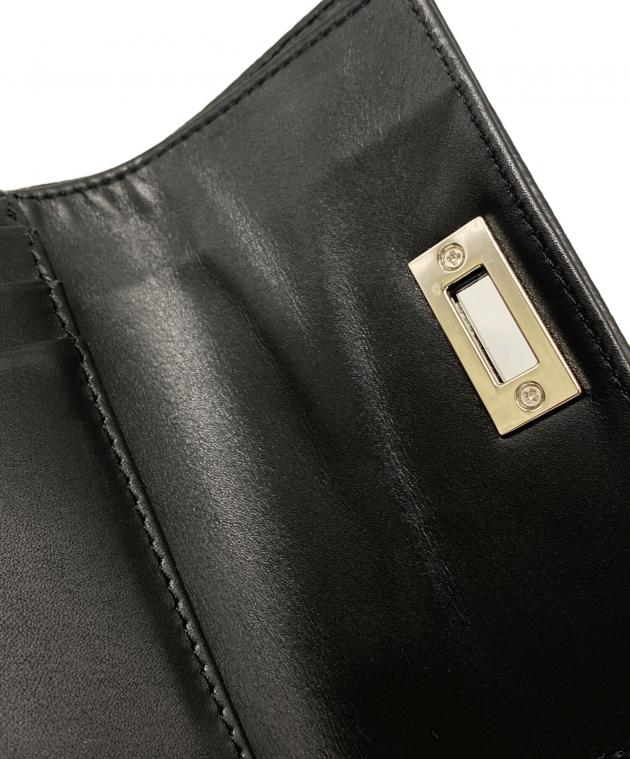 中古・古着通販】EUROKENVY (ユーロケンビー) 3つ折り財布 ブラック