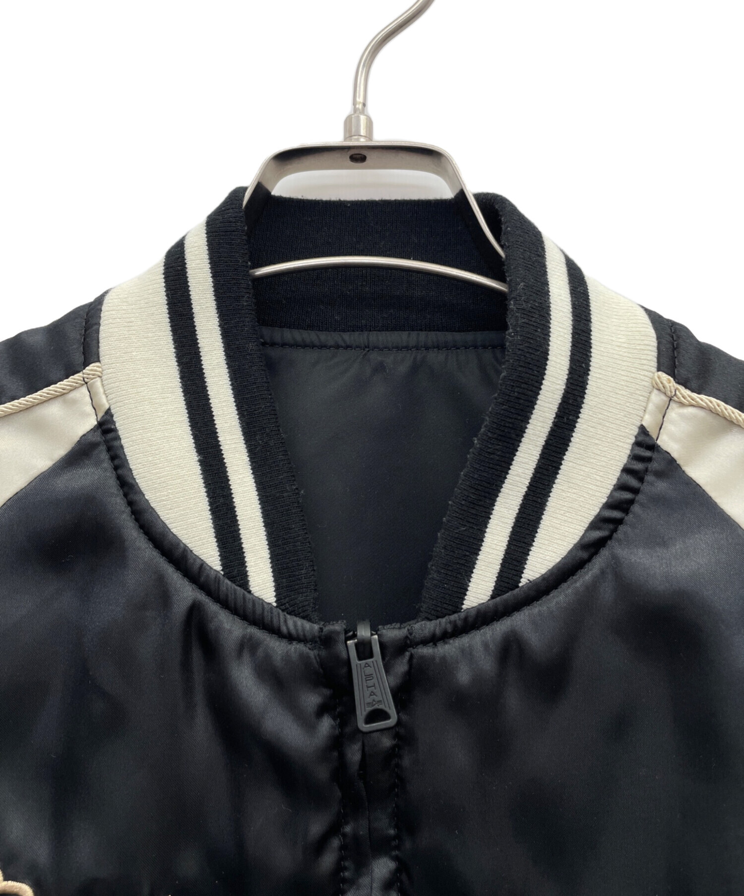 中古・古着通販】ALPHA (アルファ) リバーシブルスカジャン ブラック