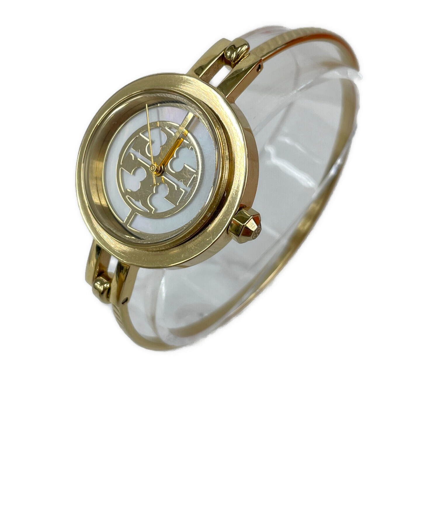 TORY BURCH　腕時計　リーヴァバングルウォッチ　時計 Tory Burch - 【新品・未使用】トリーバーチ 時計 バングル リーヴァの