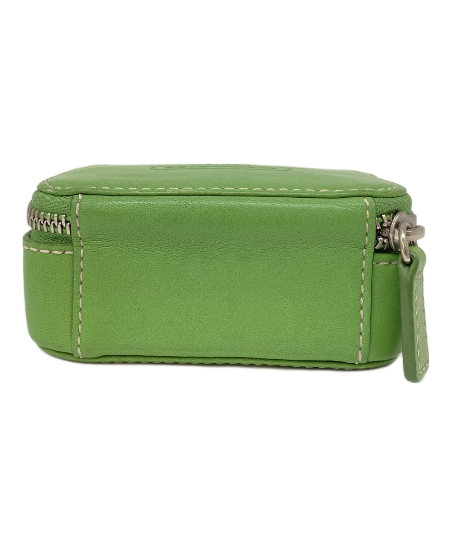 中古・古着通販】COACH (コーチ) サプリケース グリーン｜ブランド 