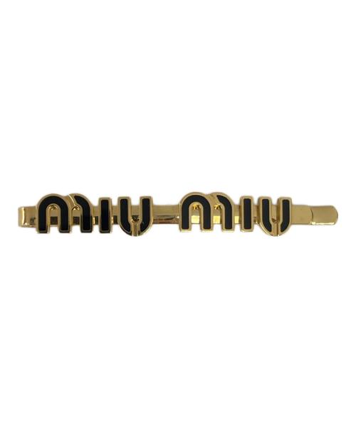 中古・古着通販】MIU MIU (ミュウミュウ) エナメルメタル ヘアクリップ