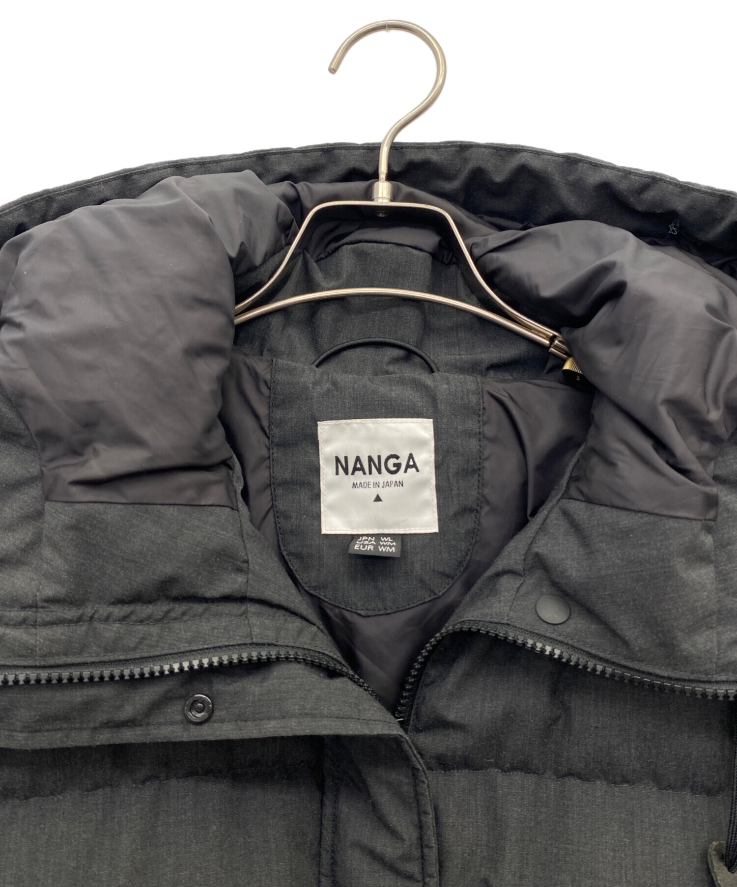 中古・古着通販】NANGA (ナンガ) ダウンジャケット グレー サイズ:WL 