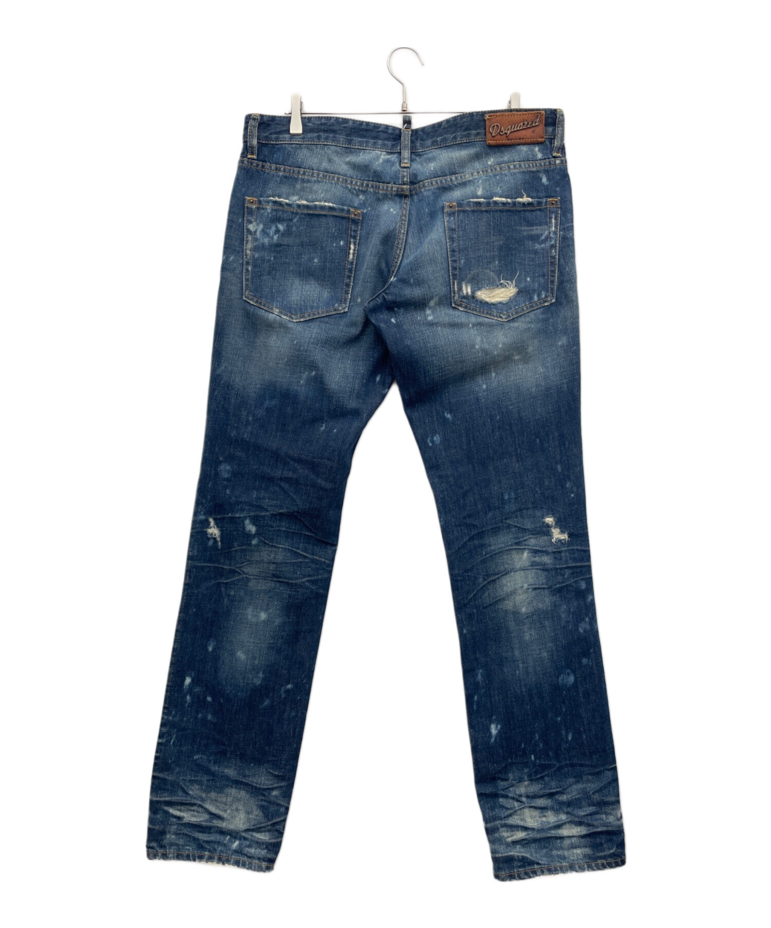中古・古着通販】DSQUARED2 (ディースクエアード) ダメージ加工デニム 