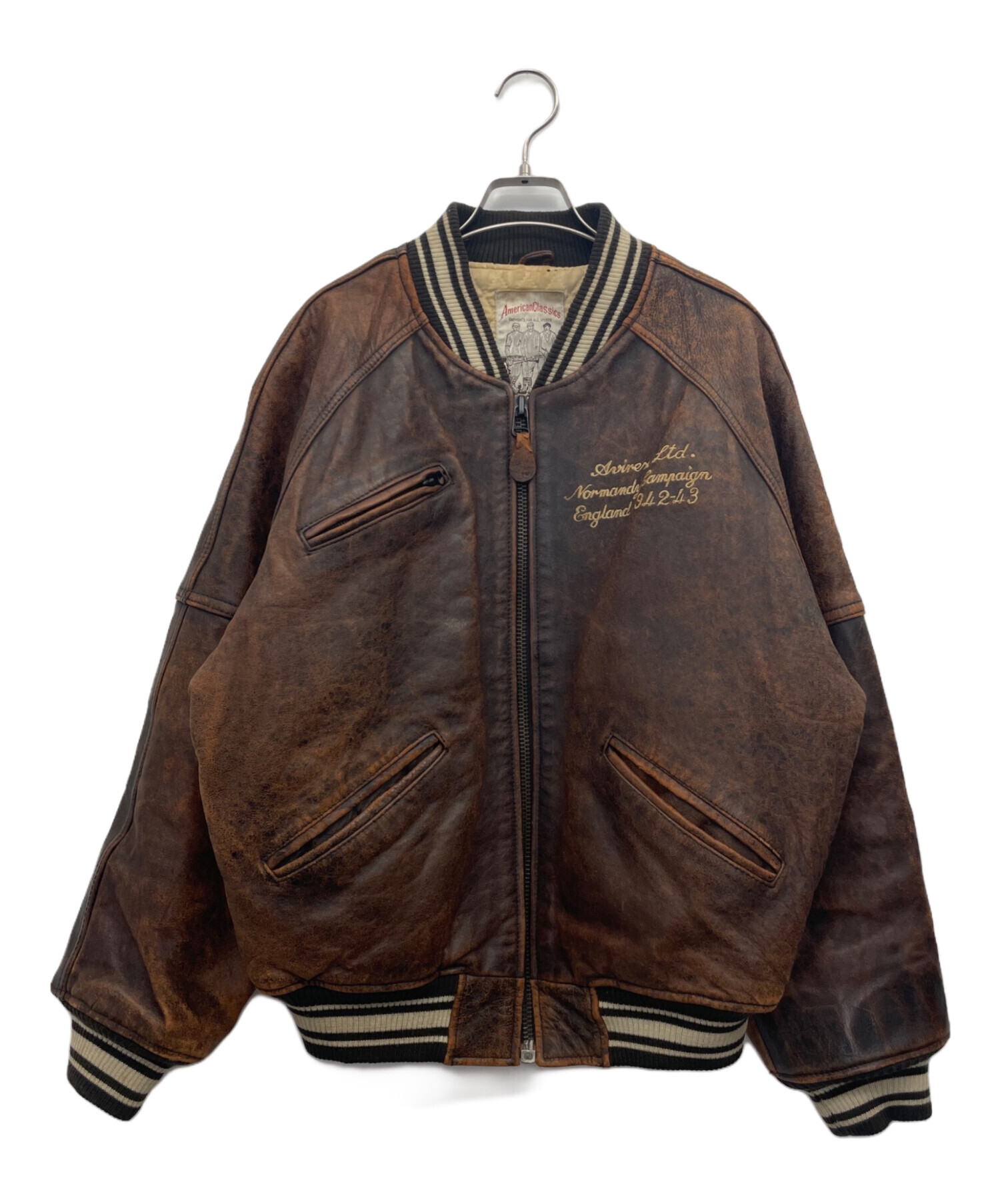 中古・古着通販】AVIREX (アヴィレックス) レザージャケット AMERICAN