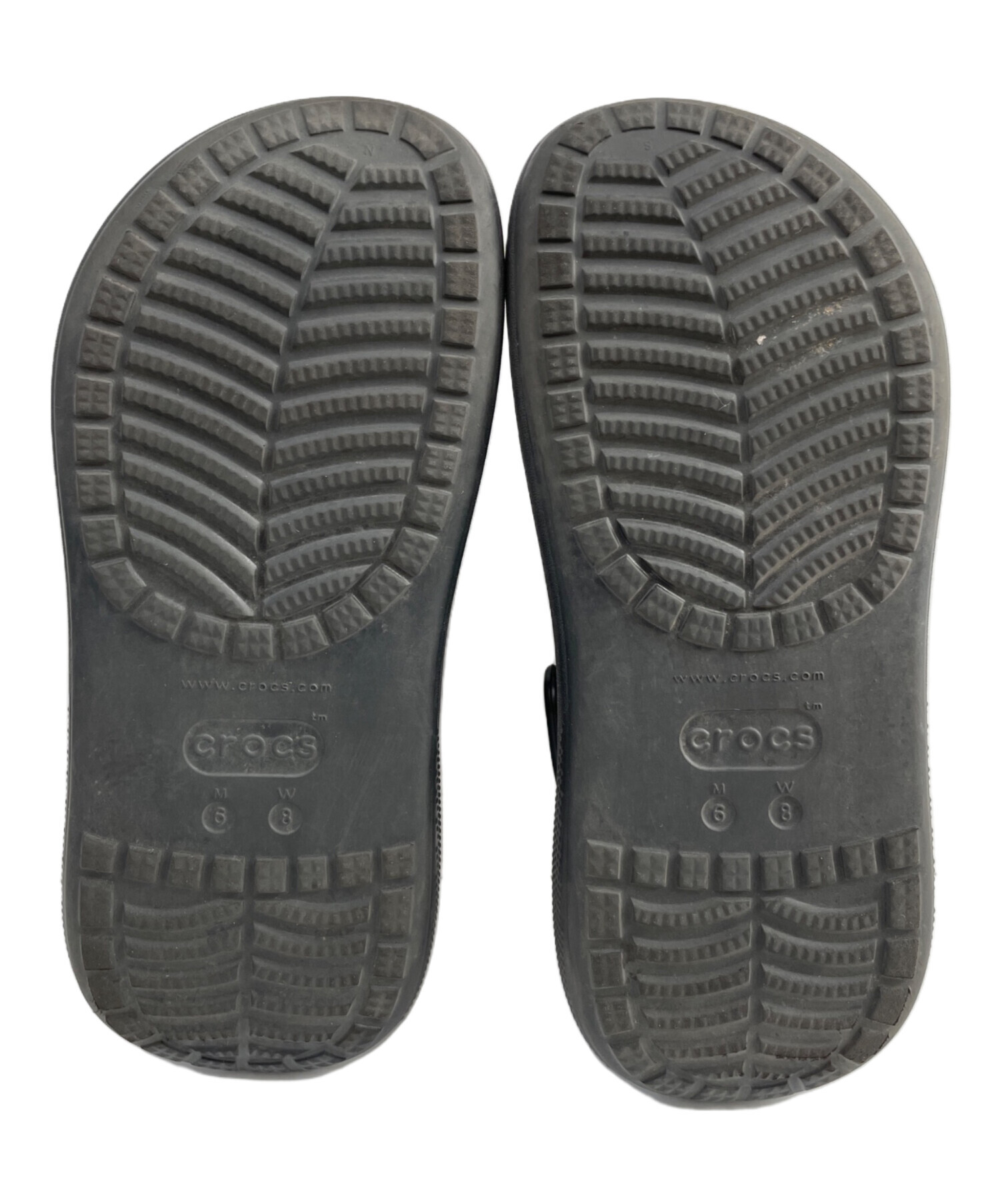 中古・古着通販】crocs (クロックス) 厚底サンダル メガクラッシュ