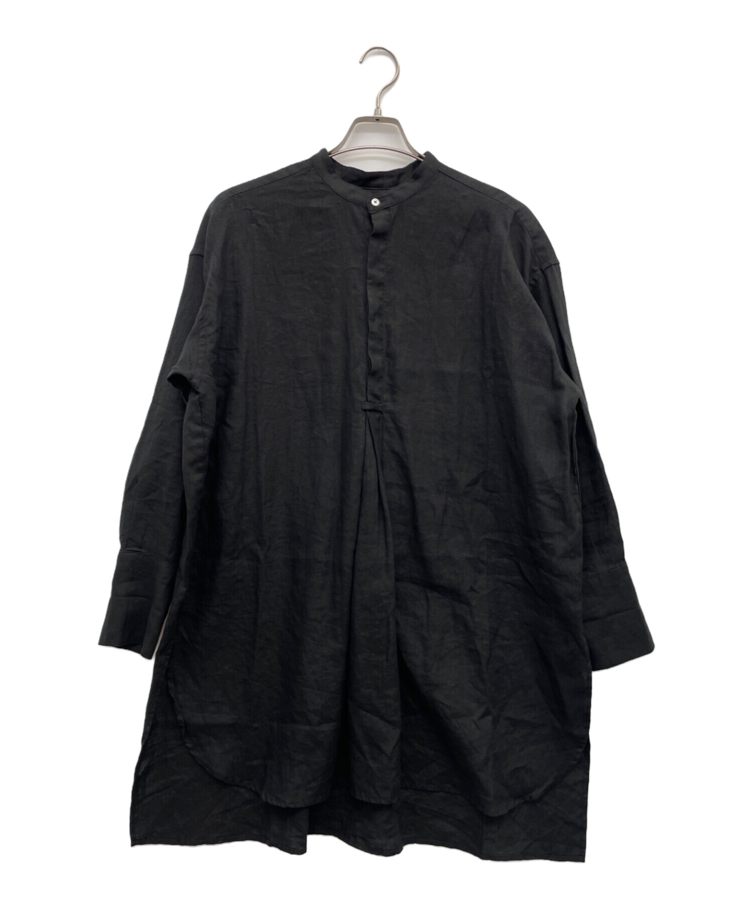 かぐれ　ブラック 長袖チュニック FREE かぐれ」 長袖チュニック FREE ブラック レディース 「かぐれ」 長袖