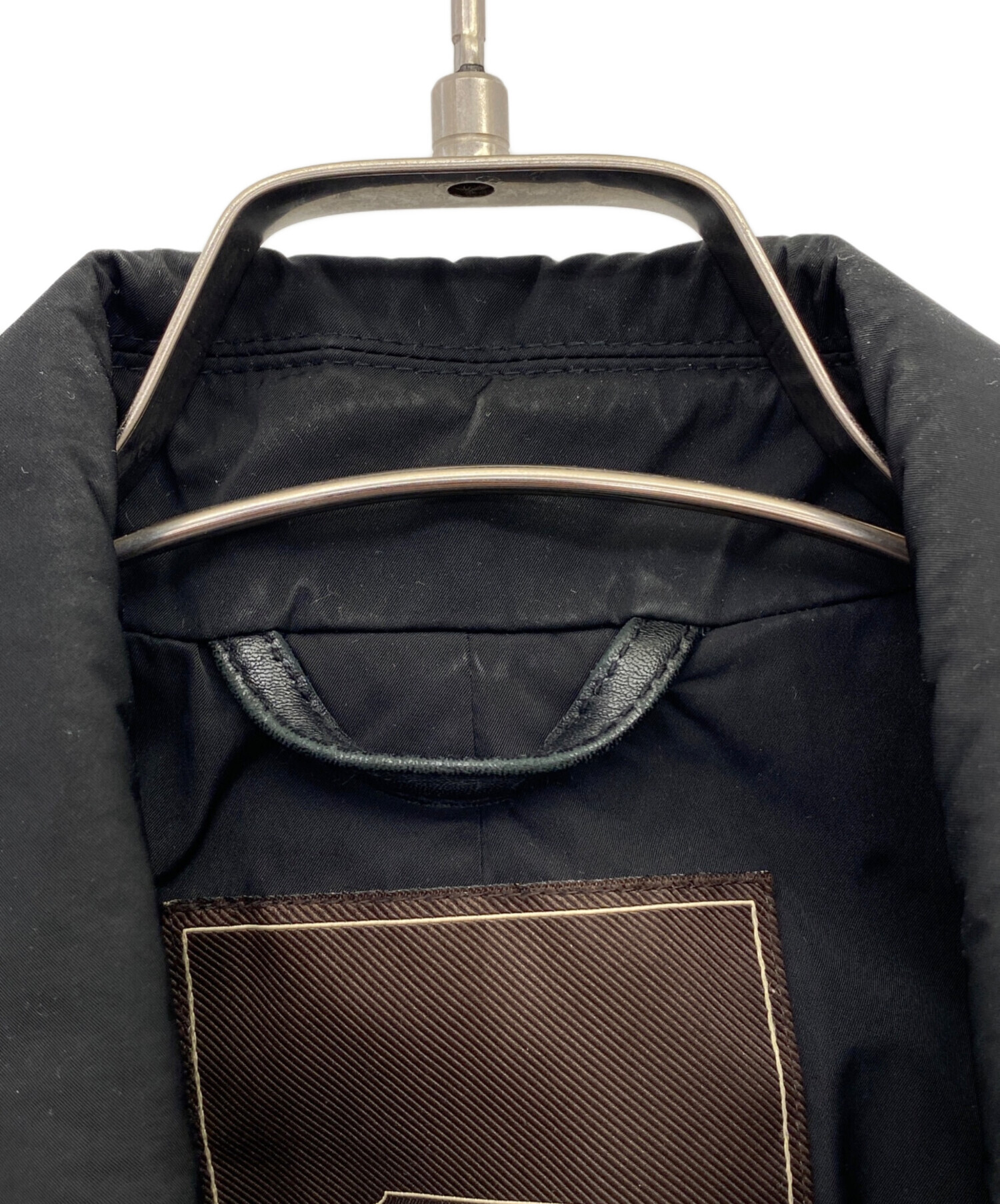 中古・古着通販】COACH (コーチ) ステンカラーコート ブラック サイズ